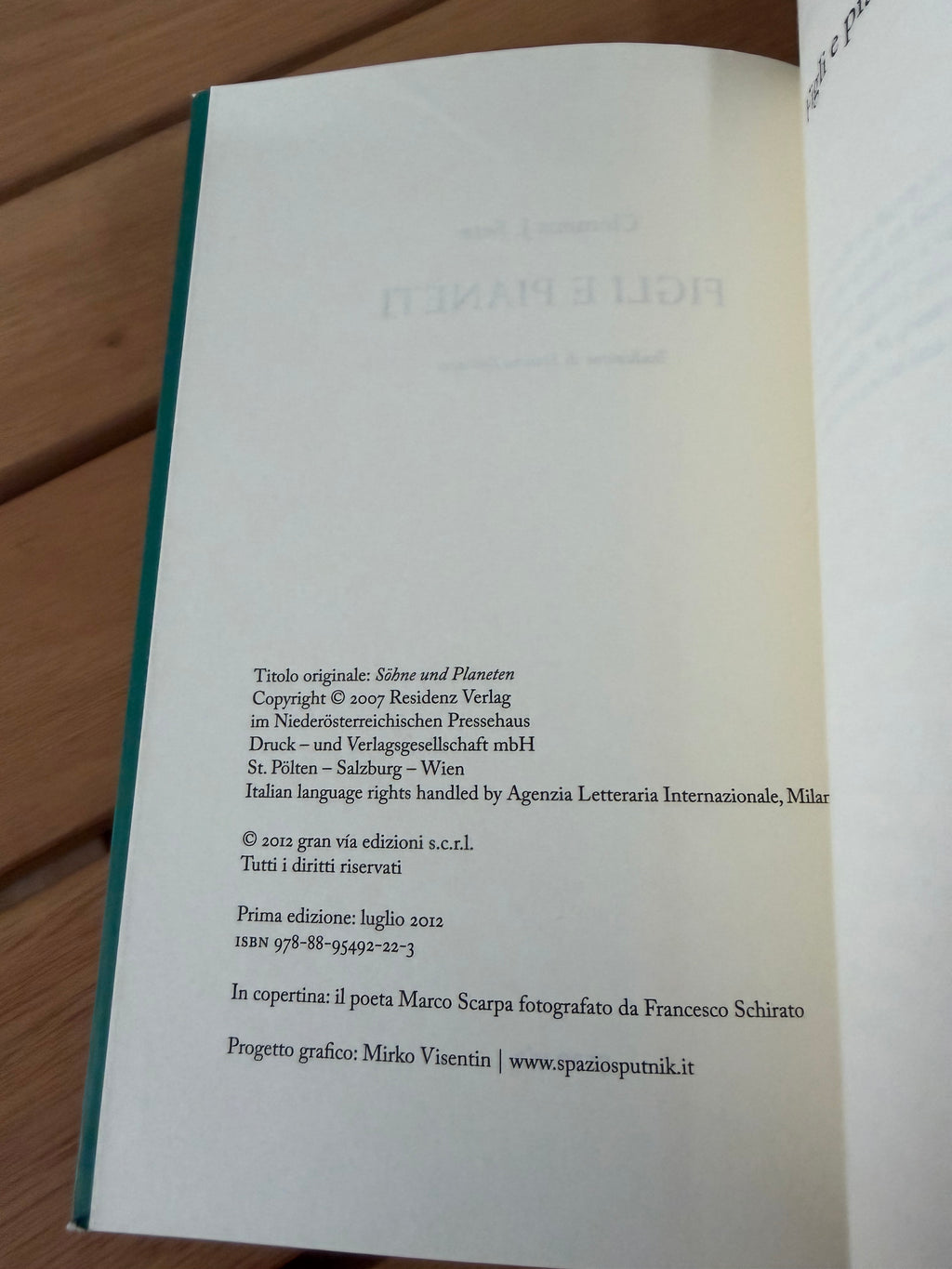 Figli e pianeti - Clemens J. Setz