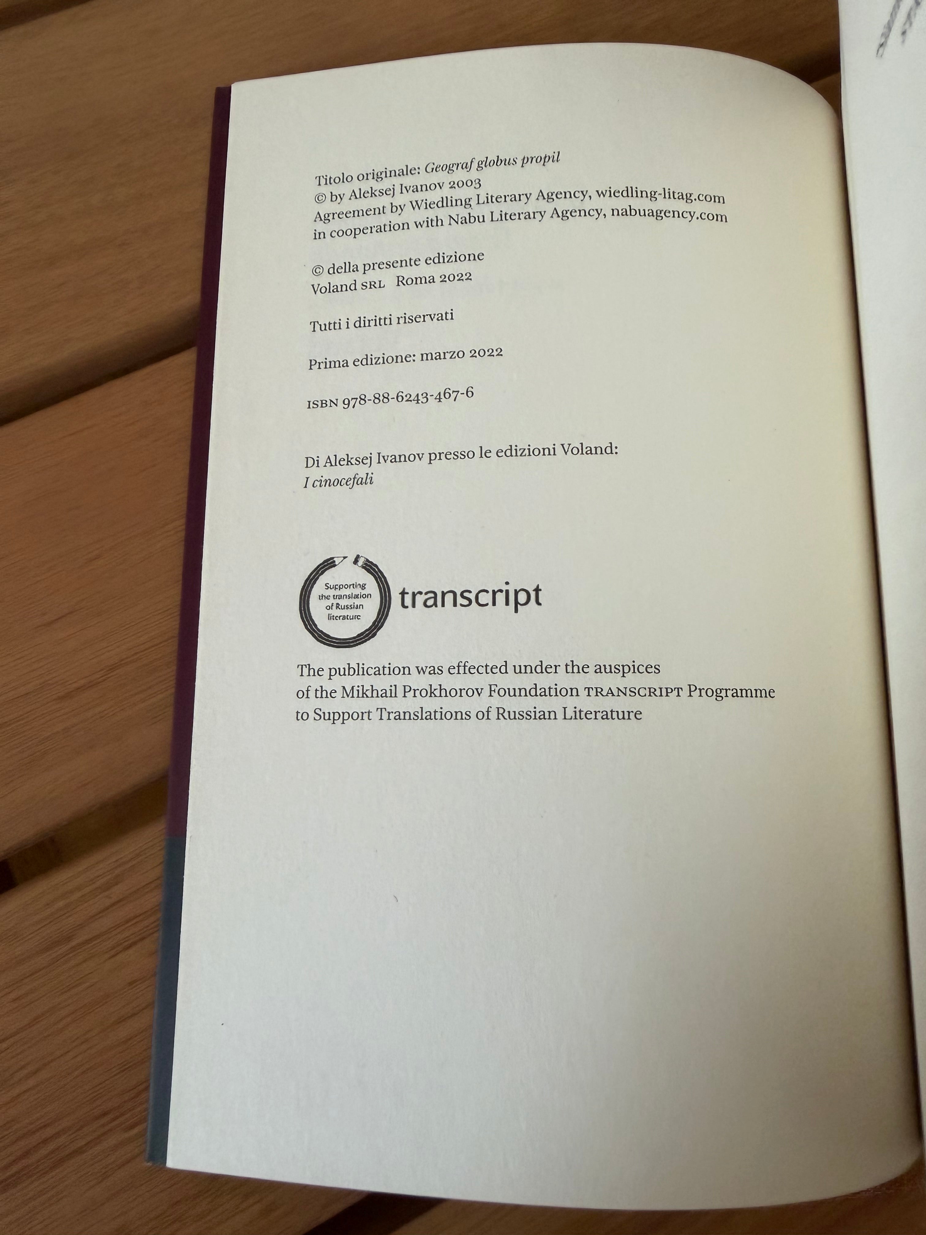 Il Geografo si è bevuto il mappamondo - Aleksej Ivanov
