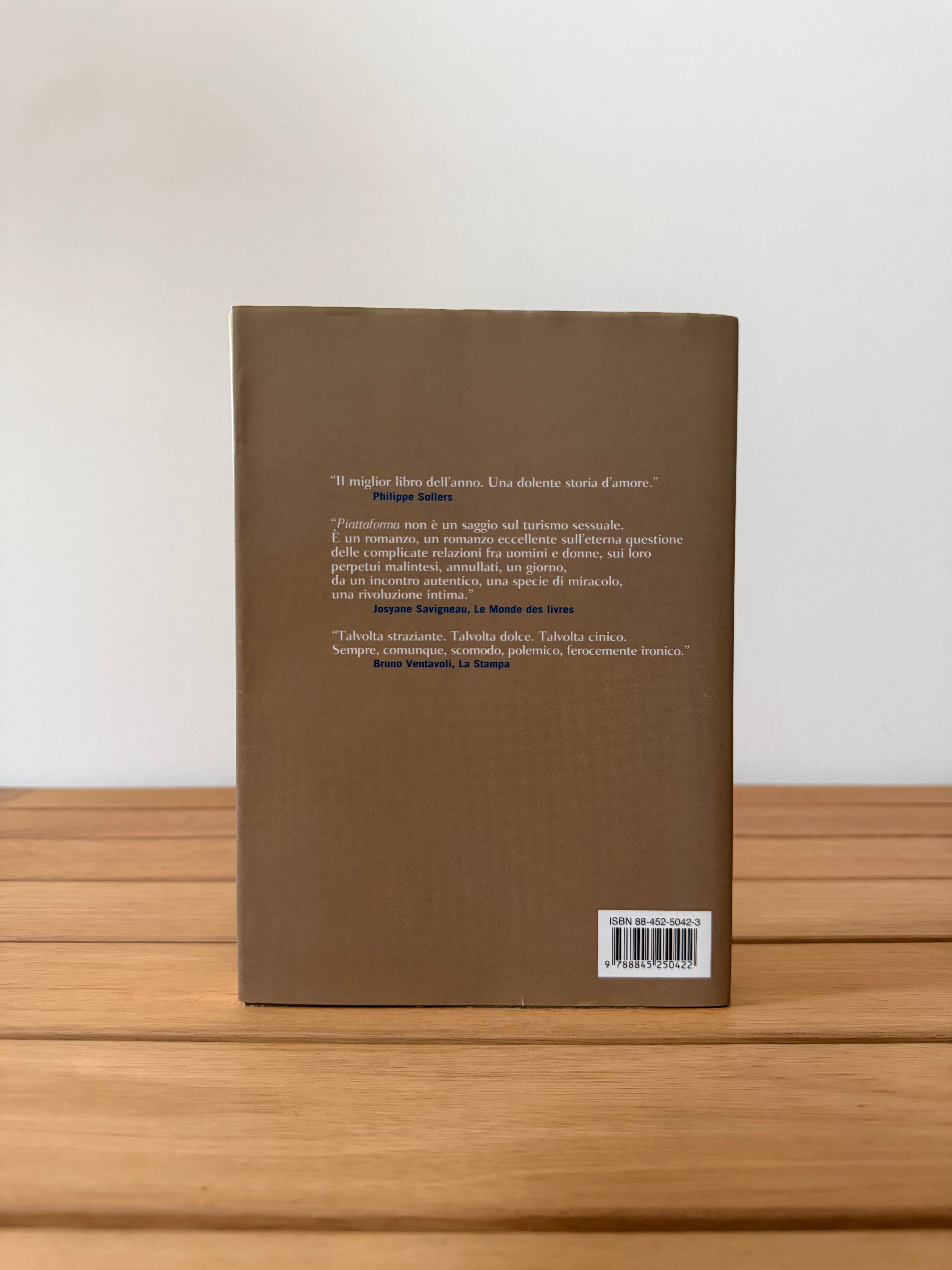 Piattaforma: Nel centro del mondo - Michel Houellebecq