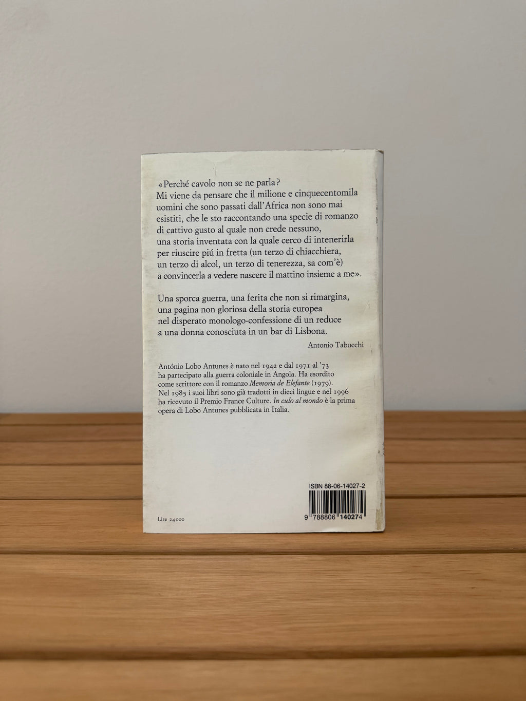 In culo al mondo - António Lobo Antunes