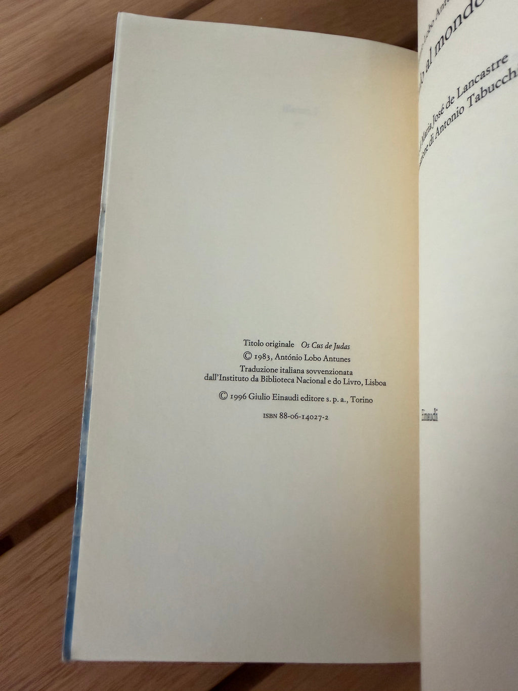 In culo al mondo - António Lobo Antunes