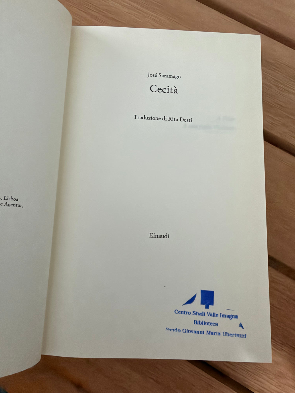 Cecità - José Saramago