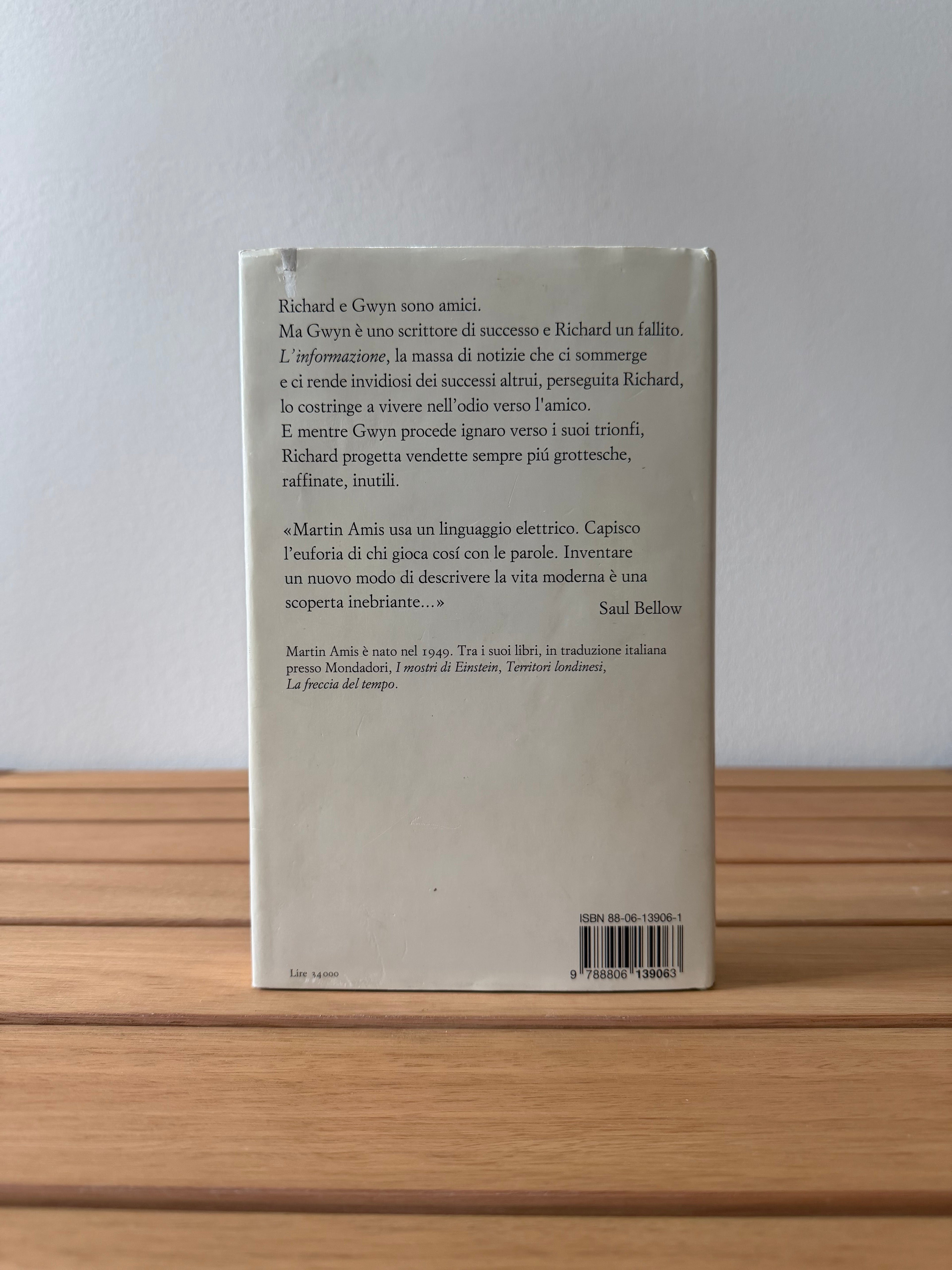 L'informazione - Martin Amis