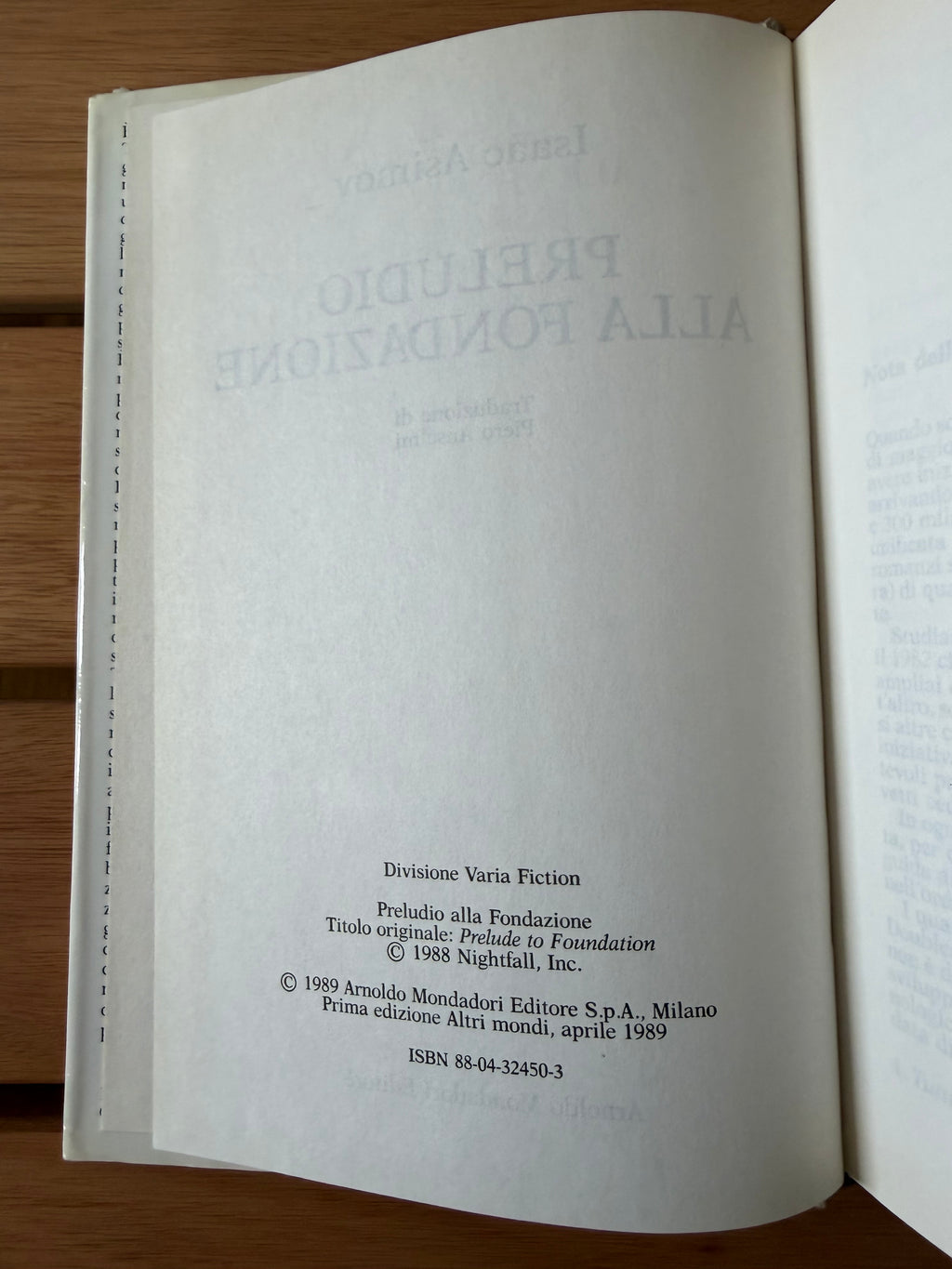 Preludio alla fondazione - Isaac Asimov