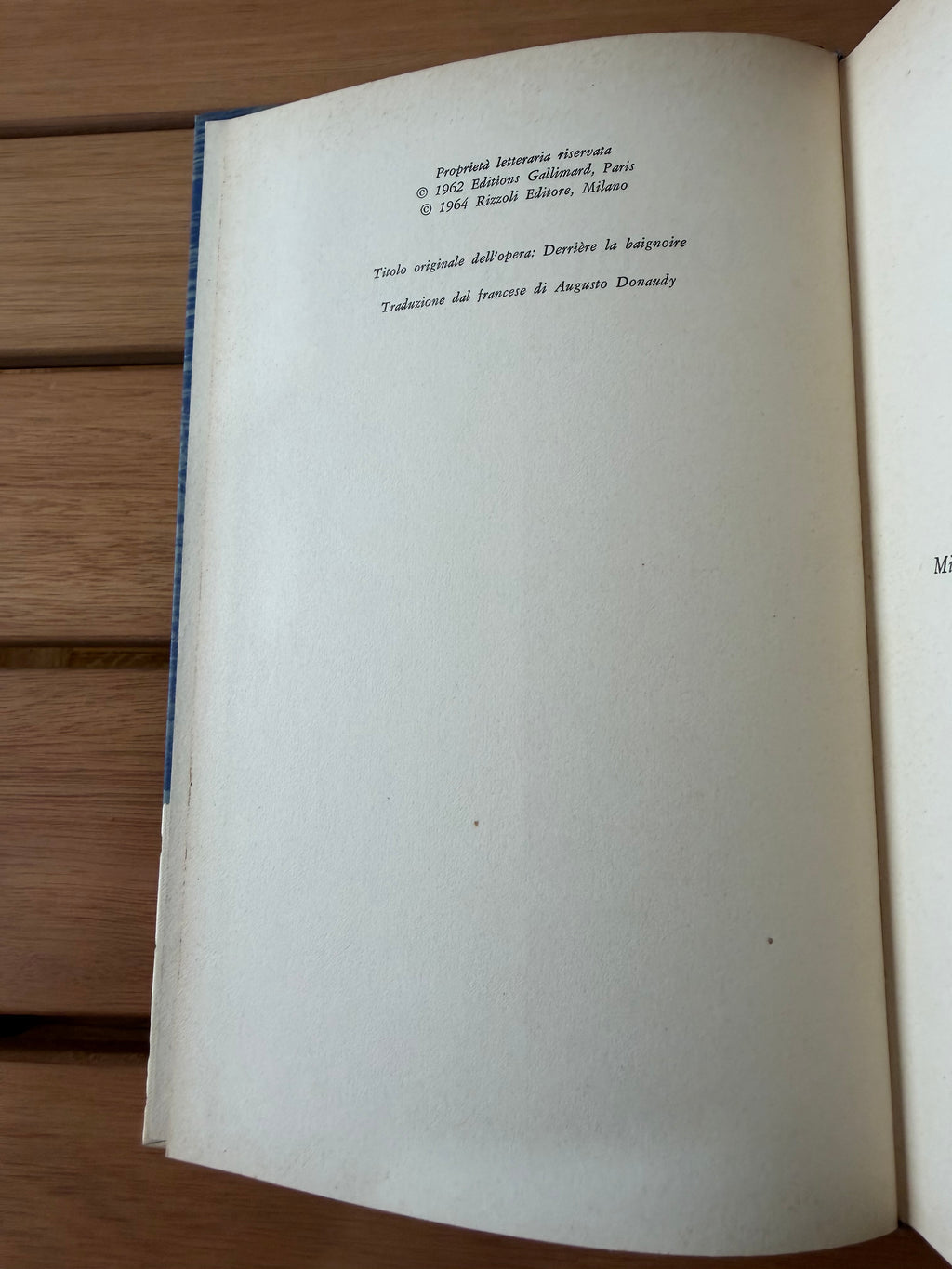 Dietro la vasca - Colette Audry