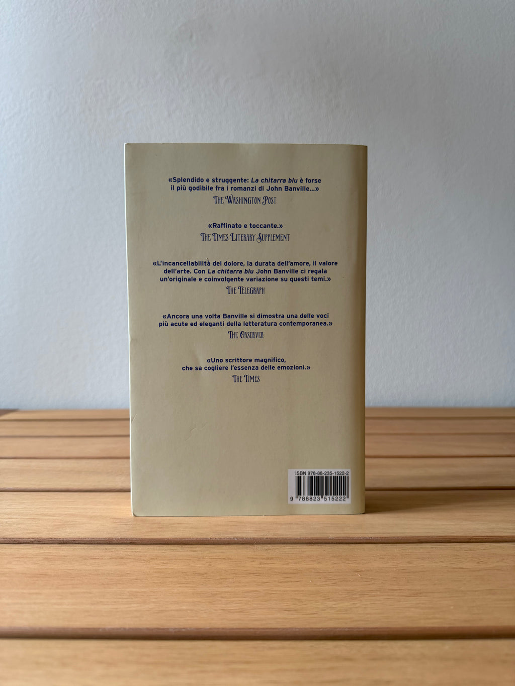 La chitarra blu - John Banville