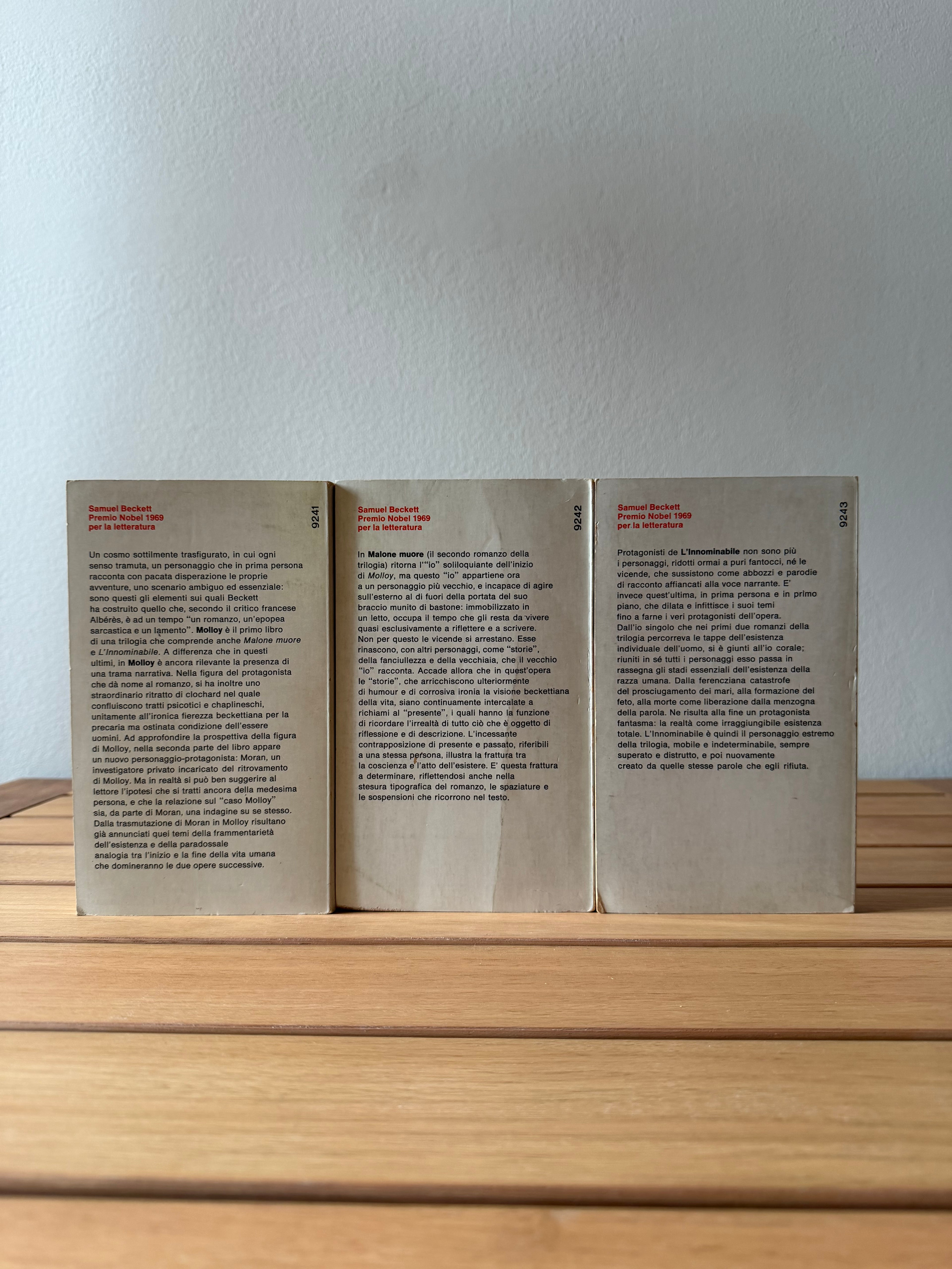 La trilogia di Molloy - Samuel Beckett