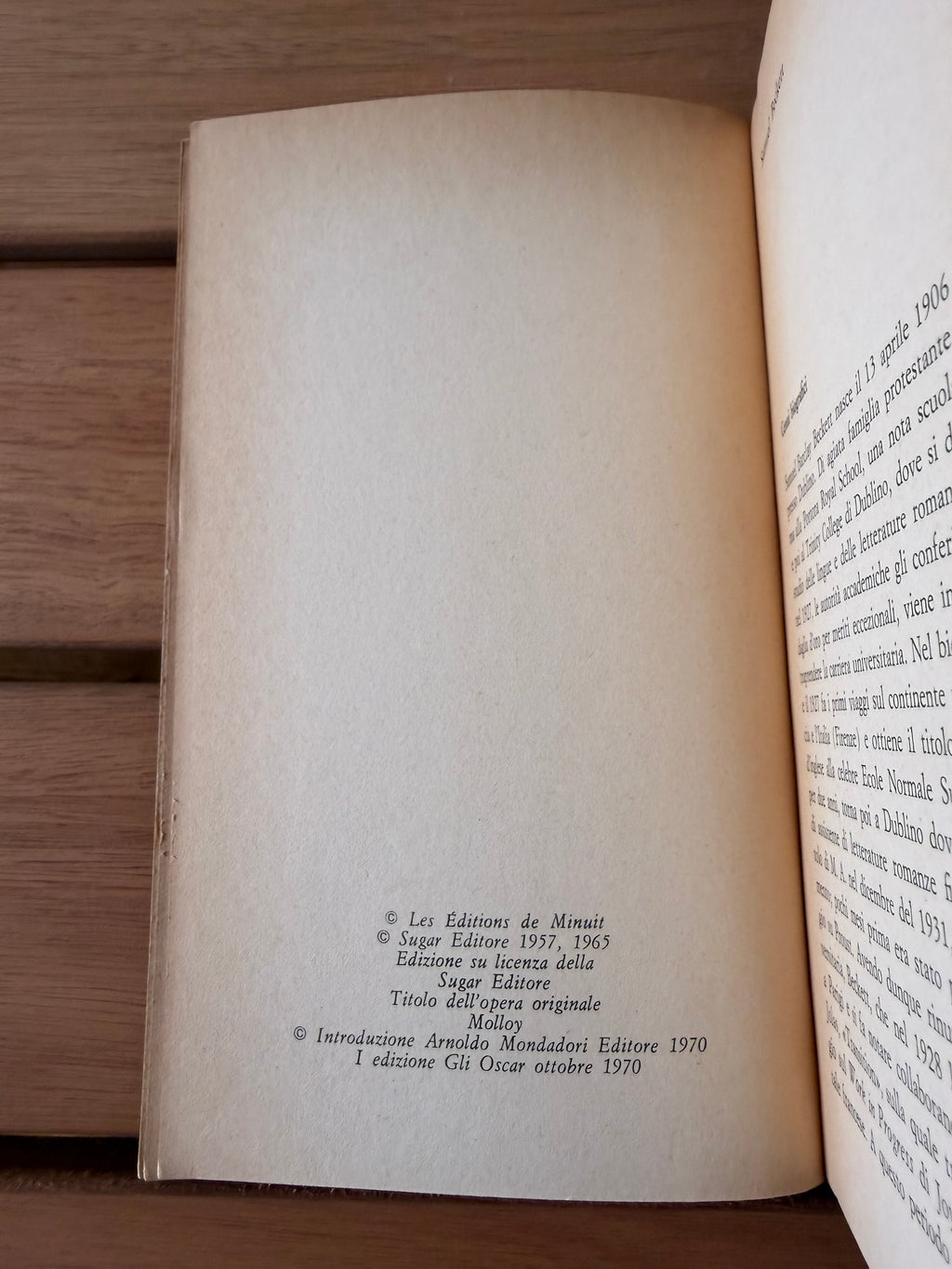 La trilogia di Molloy - Samuel Beckett