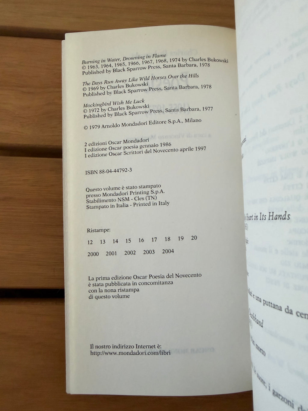 Poesie (1955-1973) - Charles Bukowski