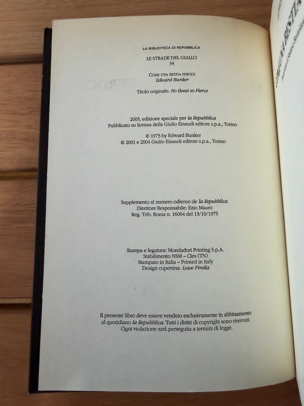 Come una bestia feroce - Edward Bunker