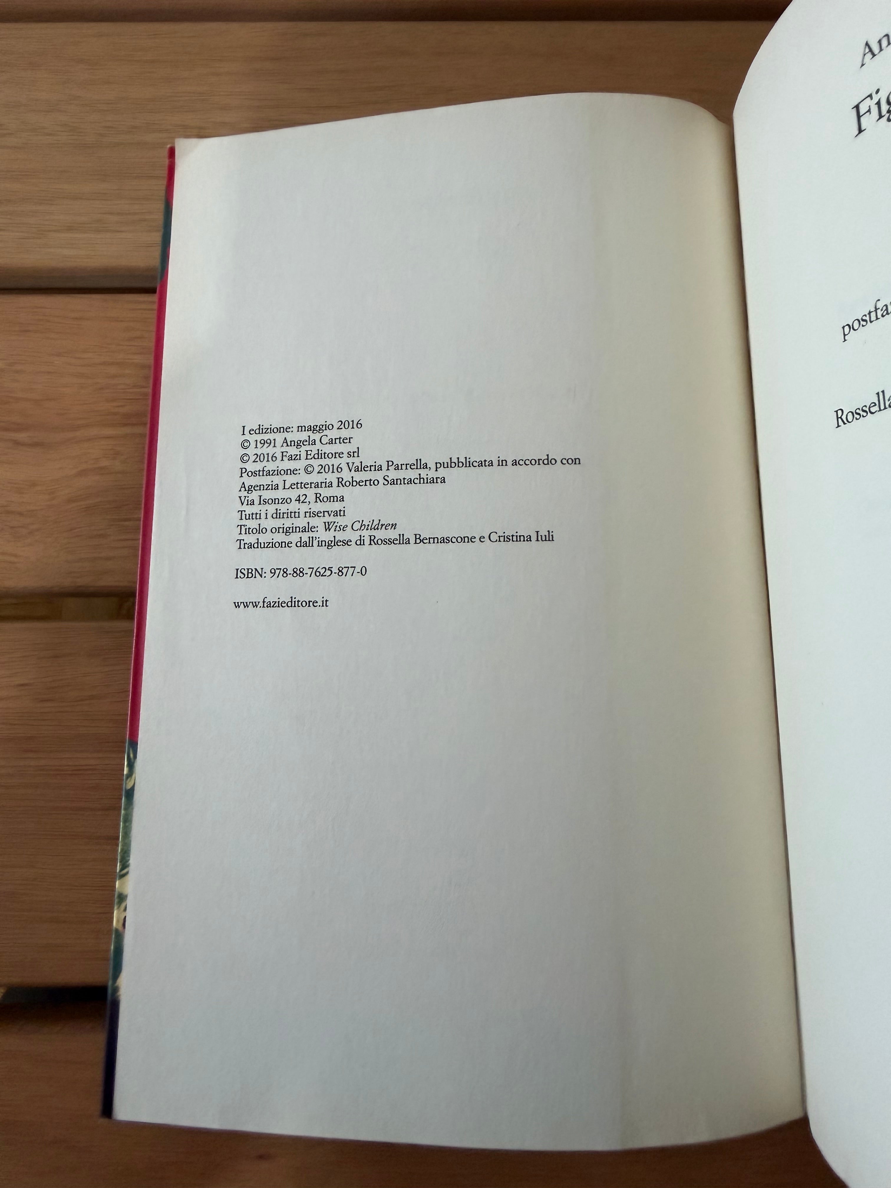 Figlie sagge - Angela Carter