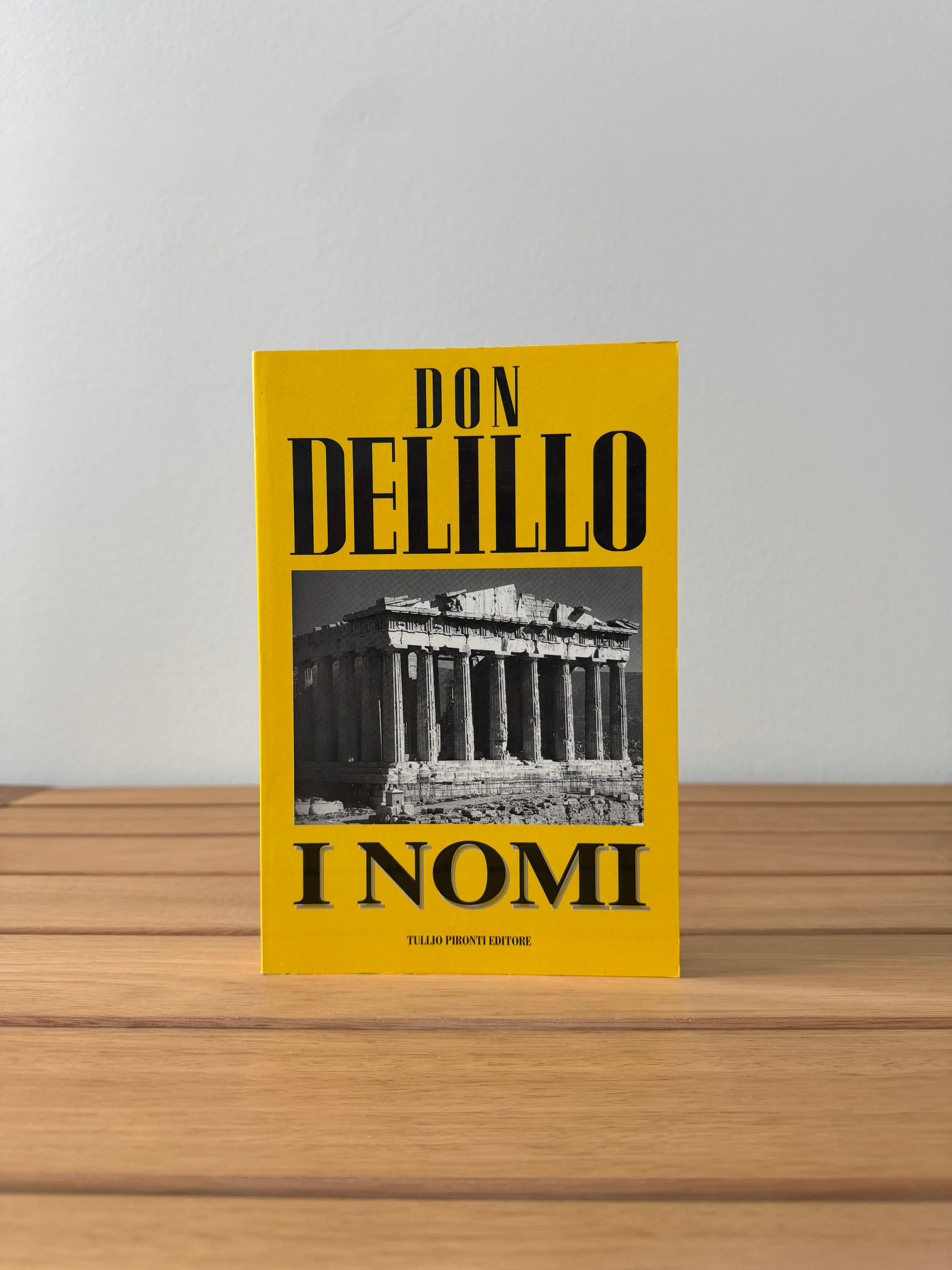 I nomi - Don DeLillo