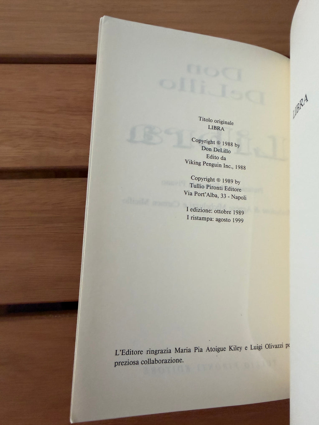 Libra - Don DeLillo