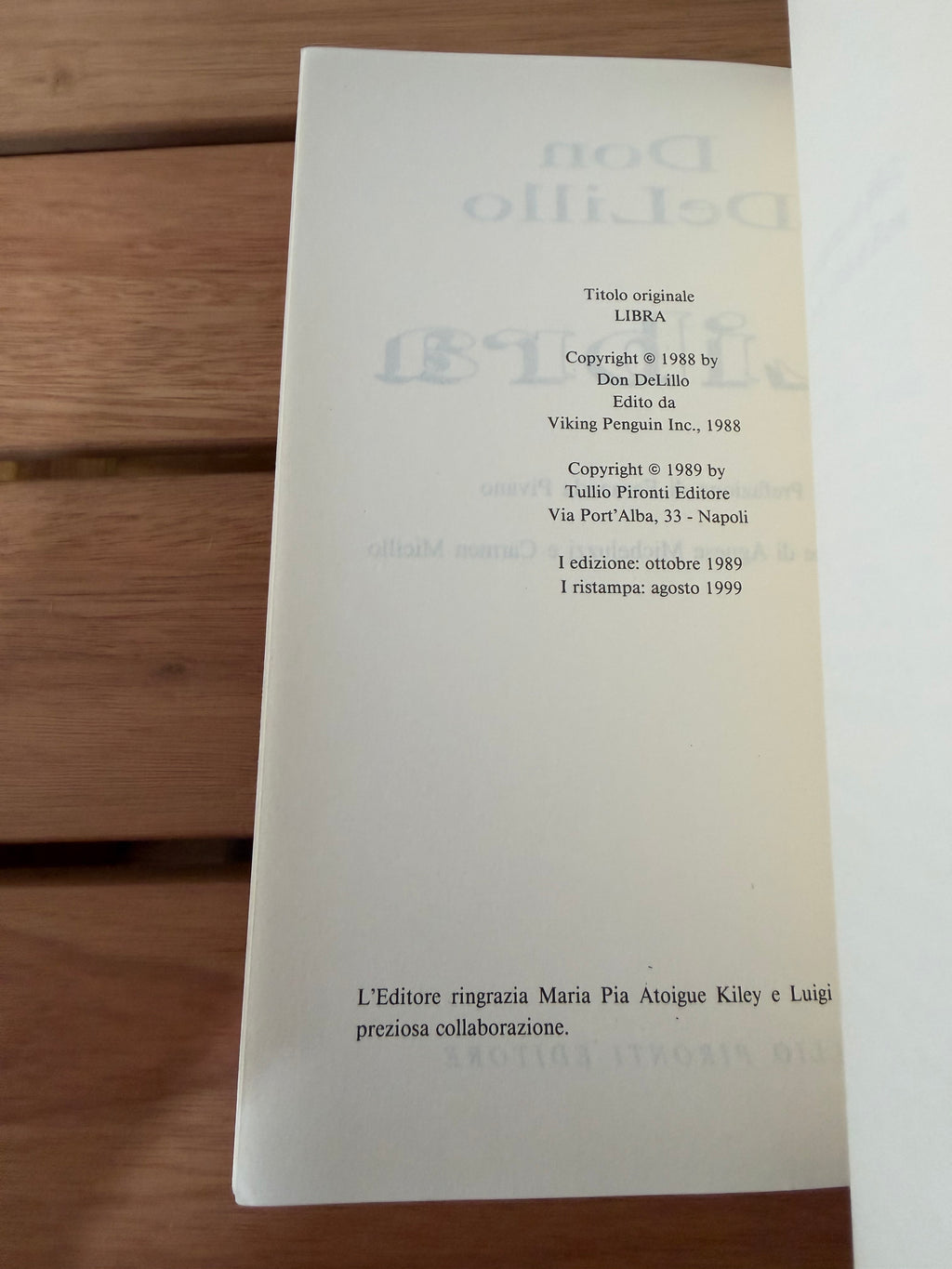 Libra - Don DeLillo