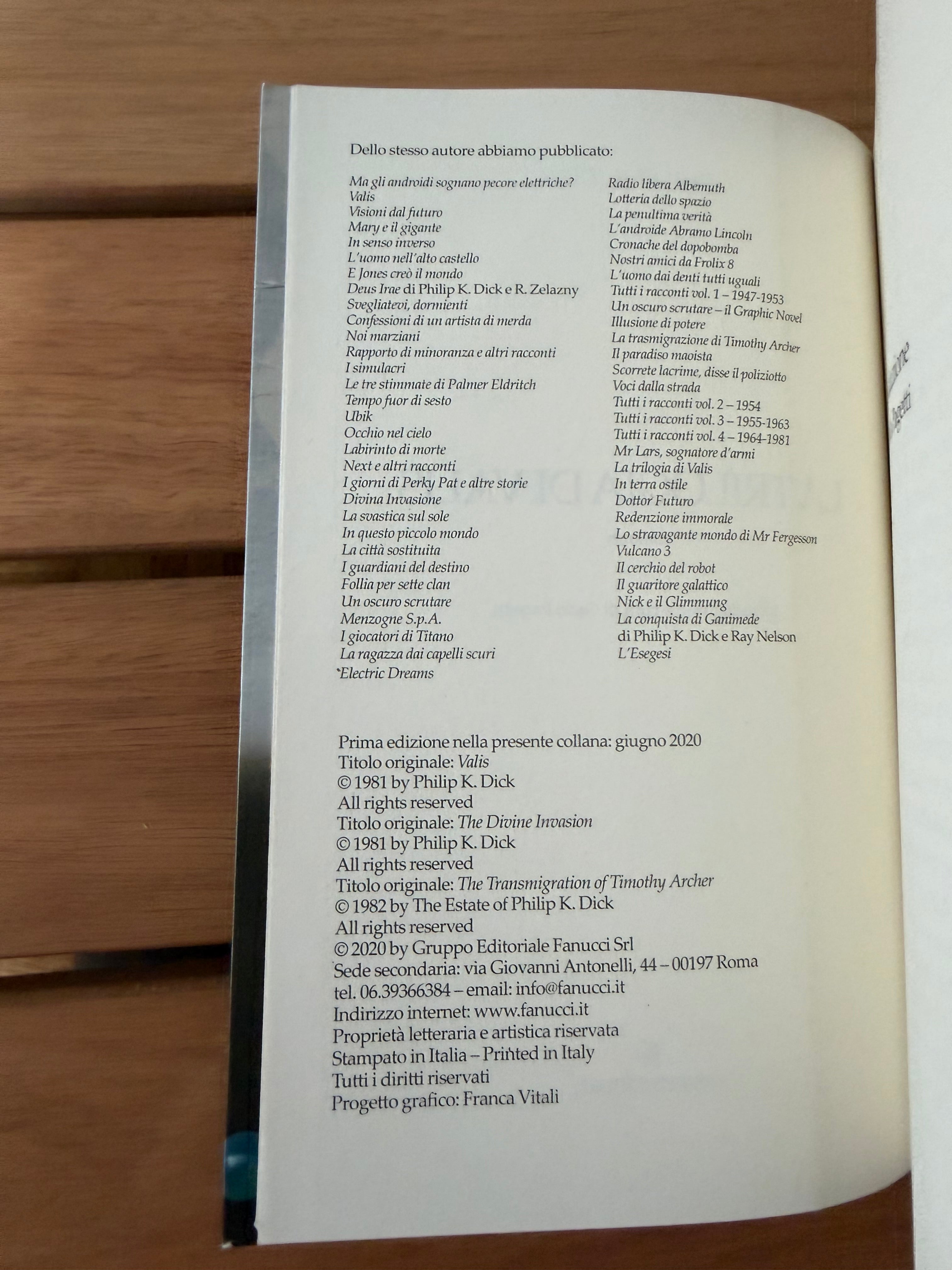 La trilogia di Valis - Philip K. Dick