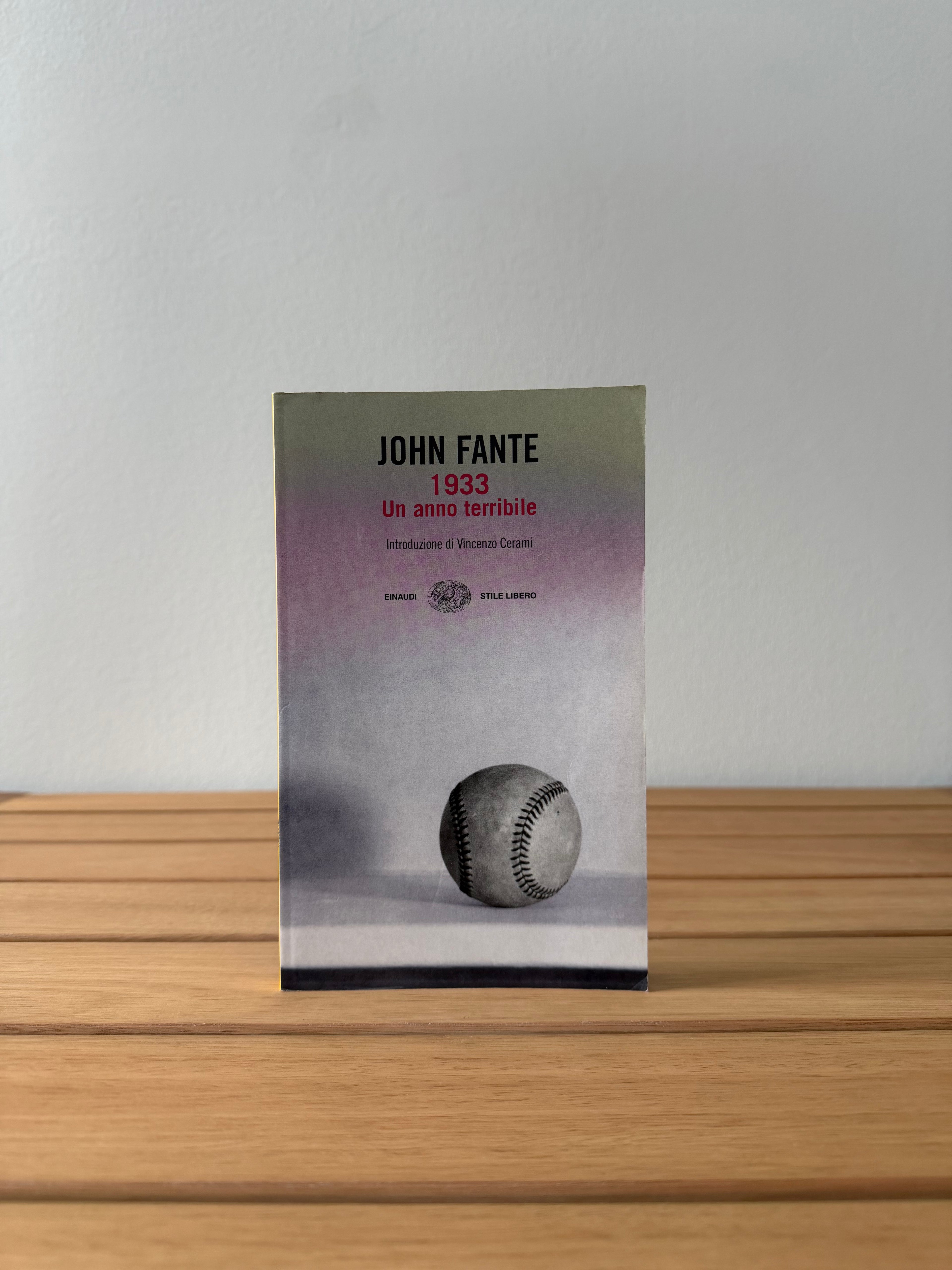 1933: Un anno terribile - John Fante