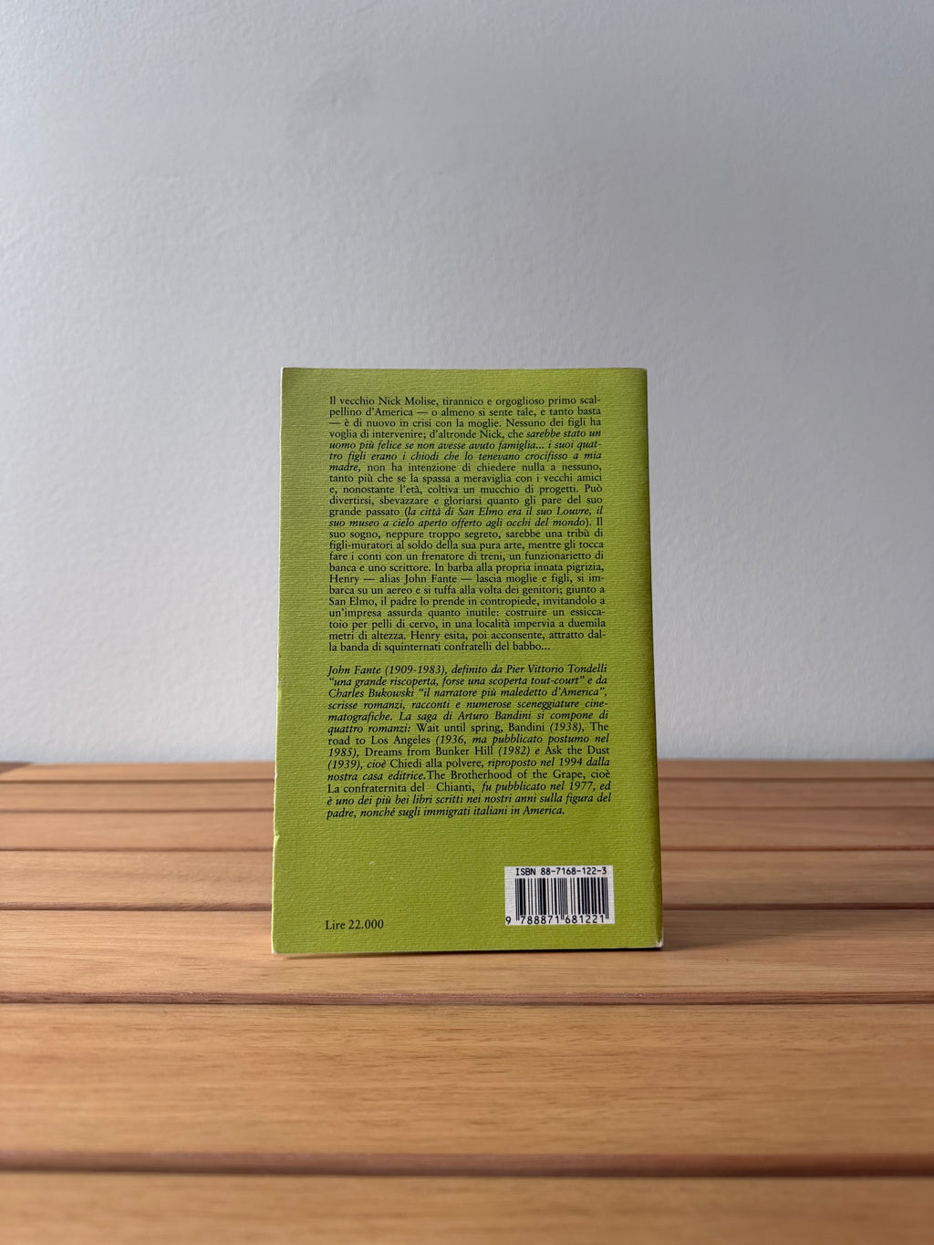 La confraternita del Chianti - John Fante