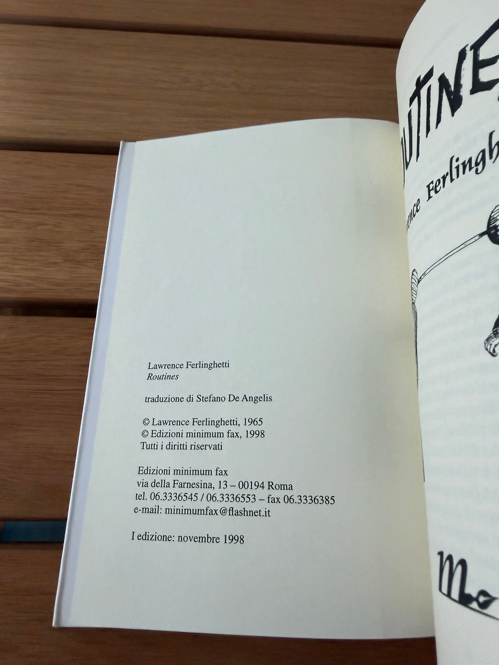 Routines - Lawrence Ferlinghetti