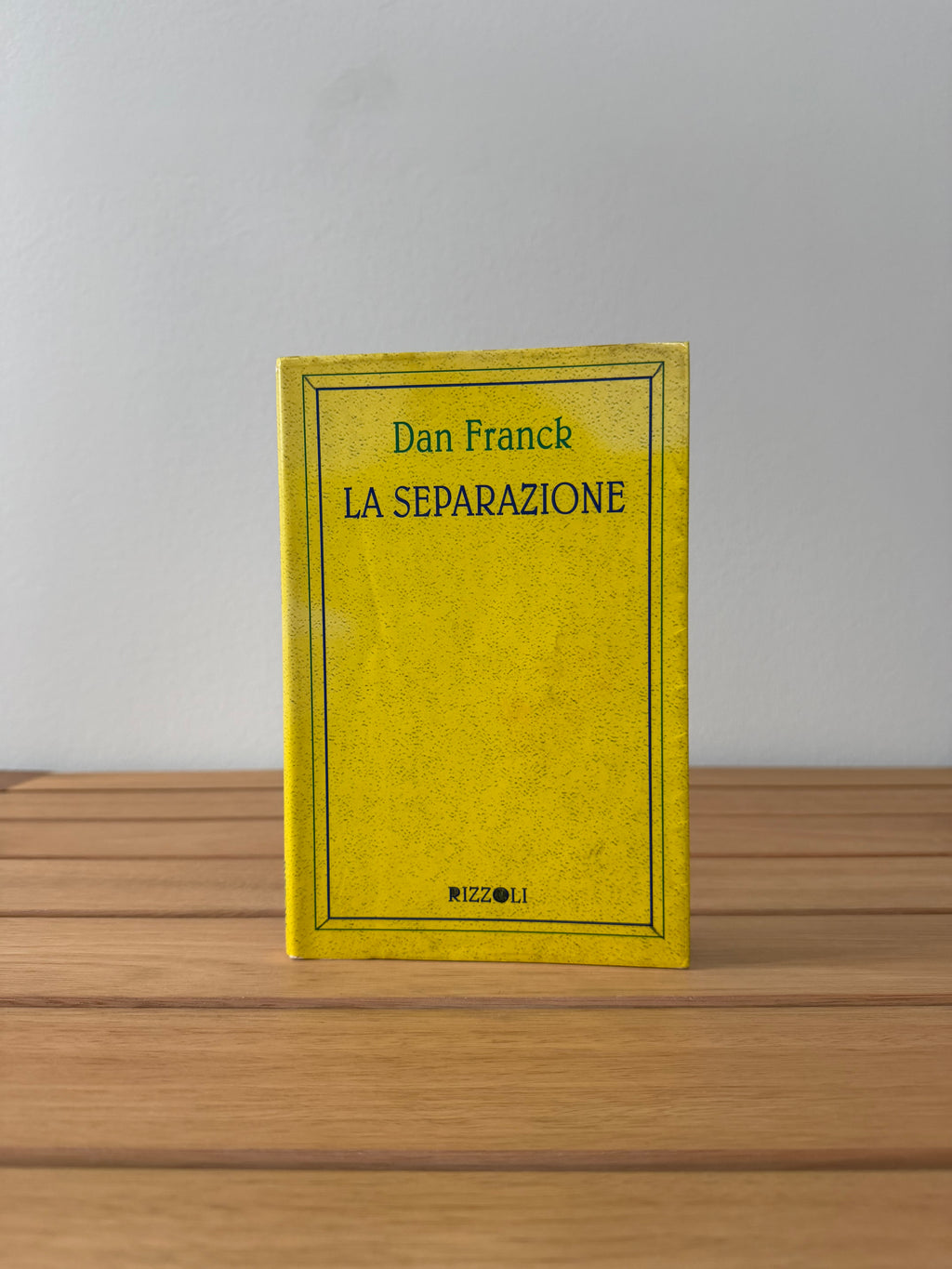 La separazione - Dan Franck
