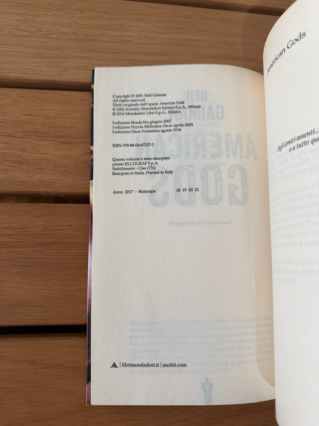 American Gods - Neil Gaiman