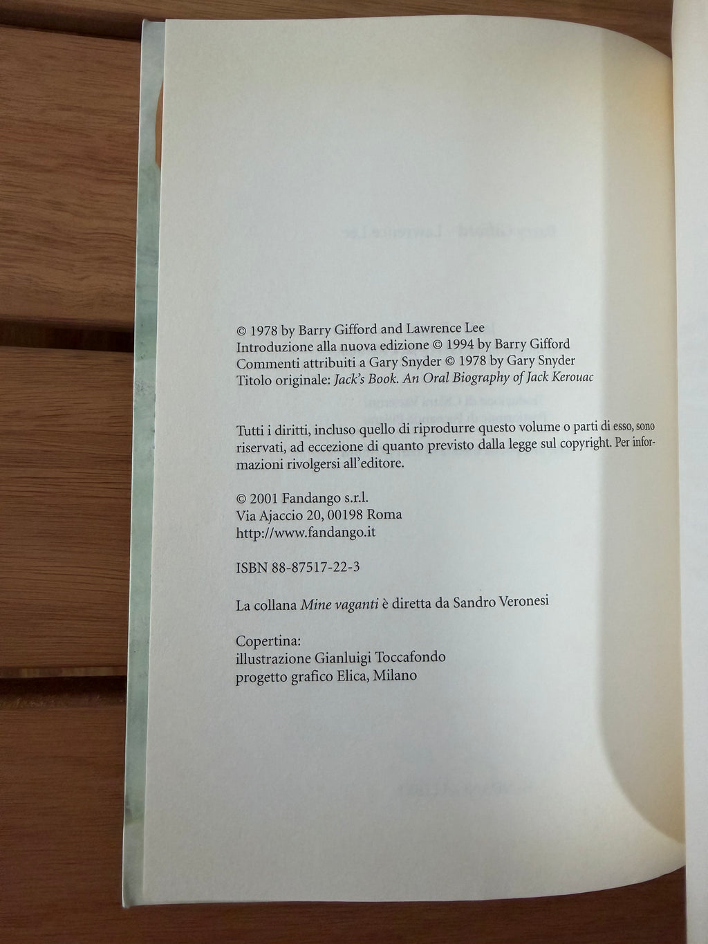 Jack's Book - Una biografia narrata di Jack Kerouac - Barry Gifford, Lee Lawrence