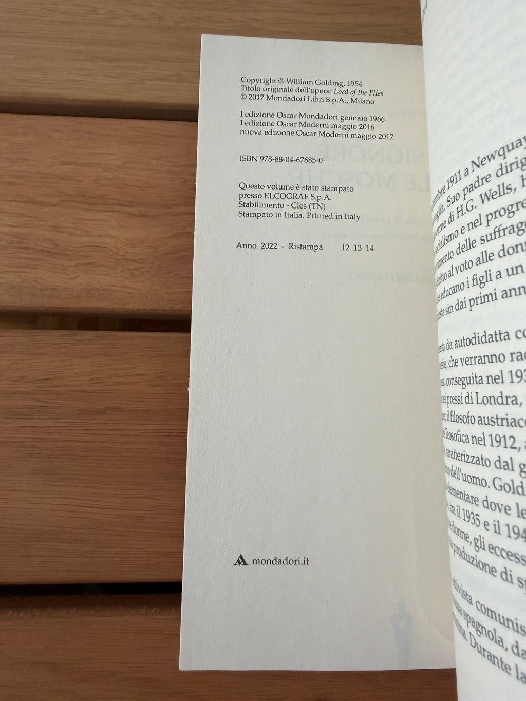 Il signore della mosche - William Golding