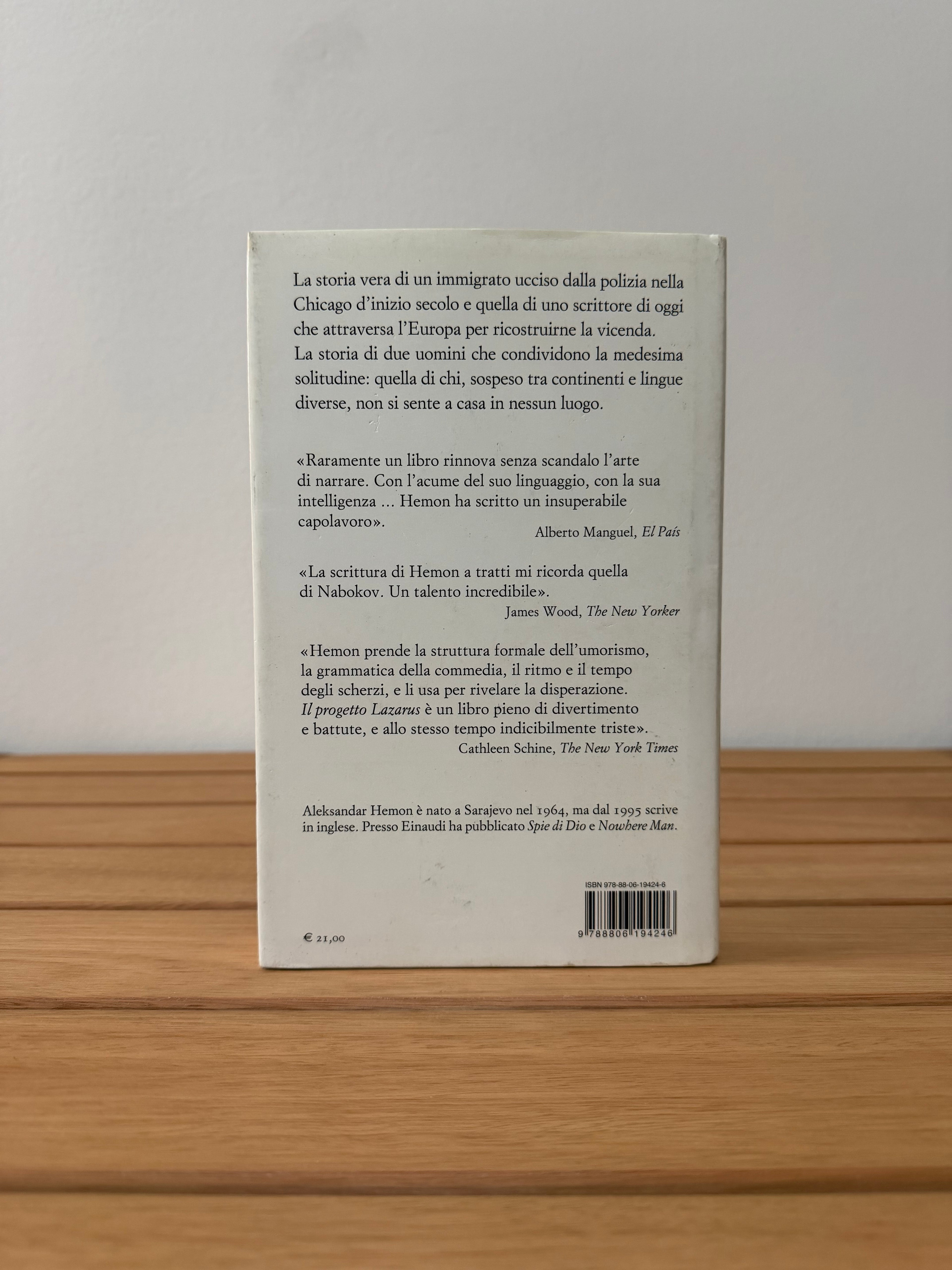 Il progetto Lazarus - Aleksandar Hemon