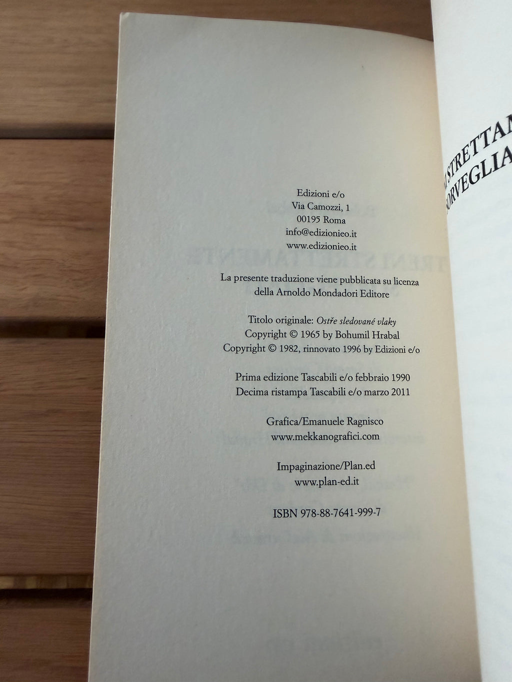 Treni strettamente sorvegliati - Bohumil Hrabal