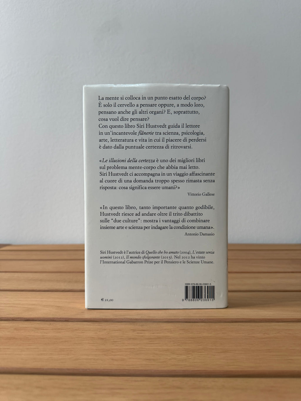 Le illusioni della certezza - Siri Hustvedt