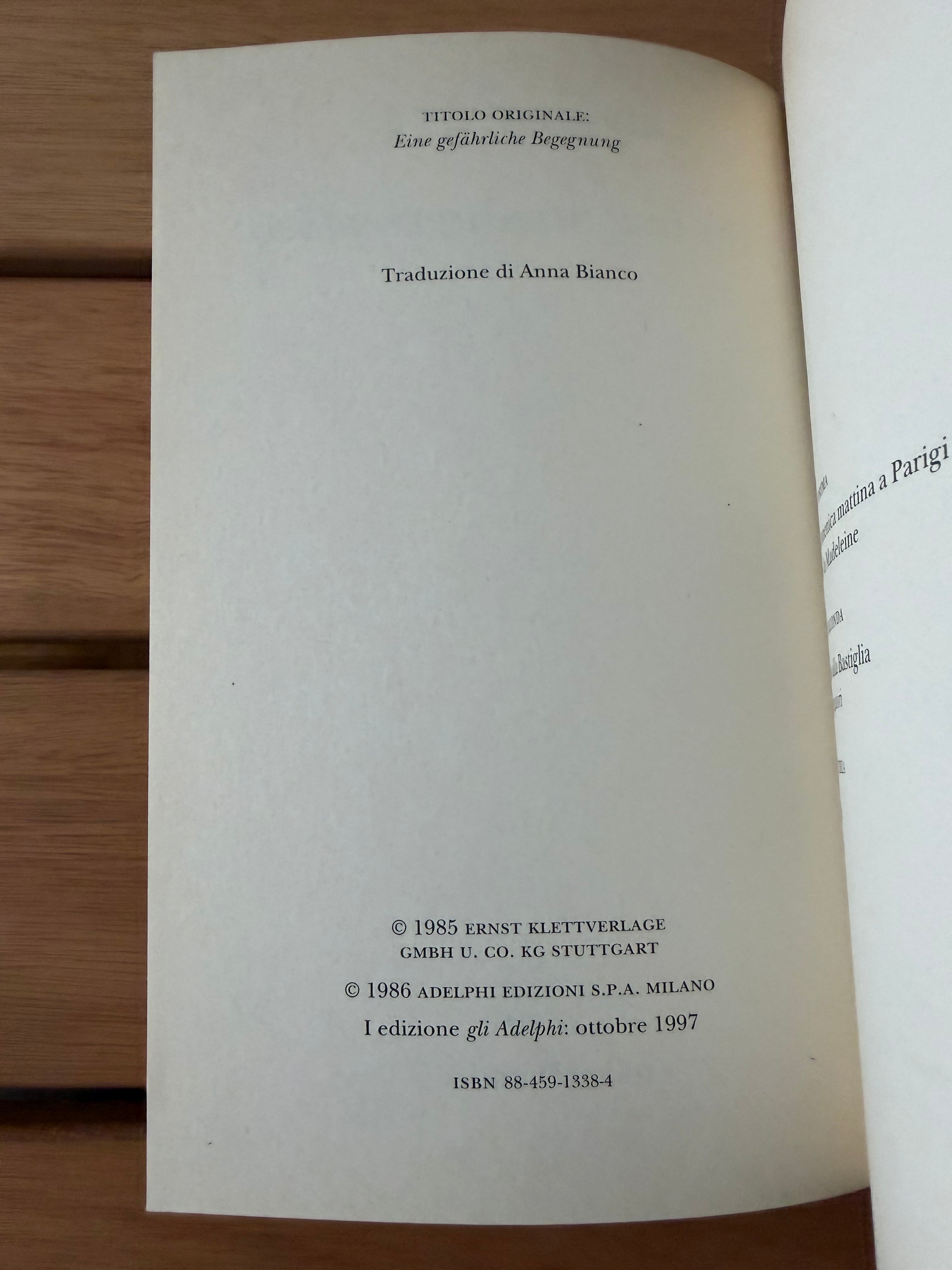 Un incontro pericoloso - Ernst Jünger