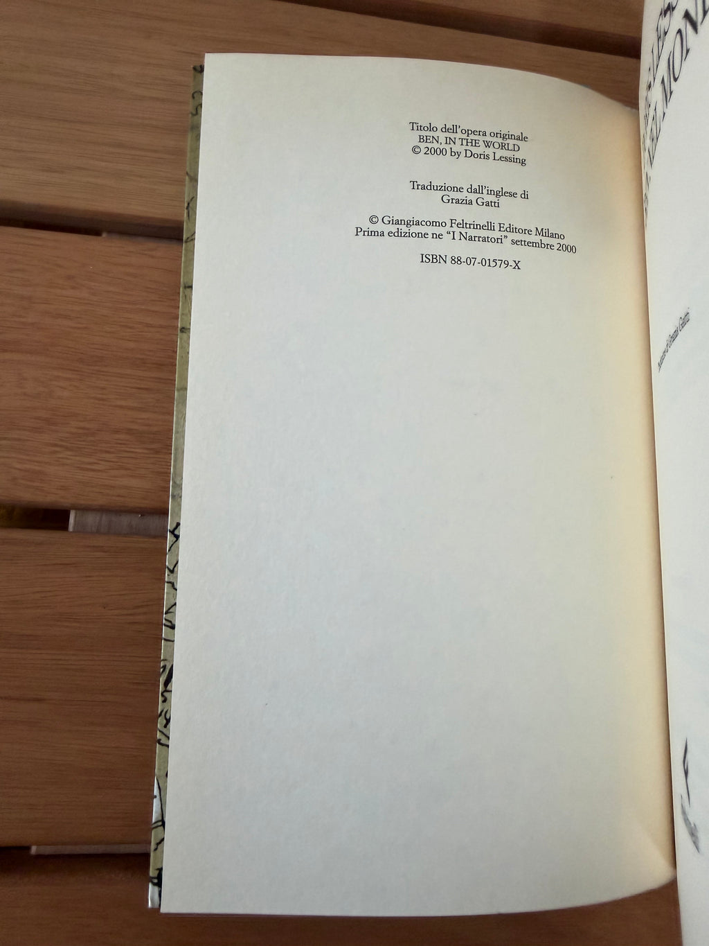 Ben nel mondo - Doris Lessing