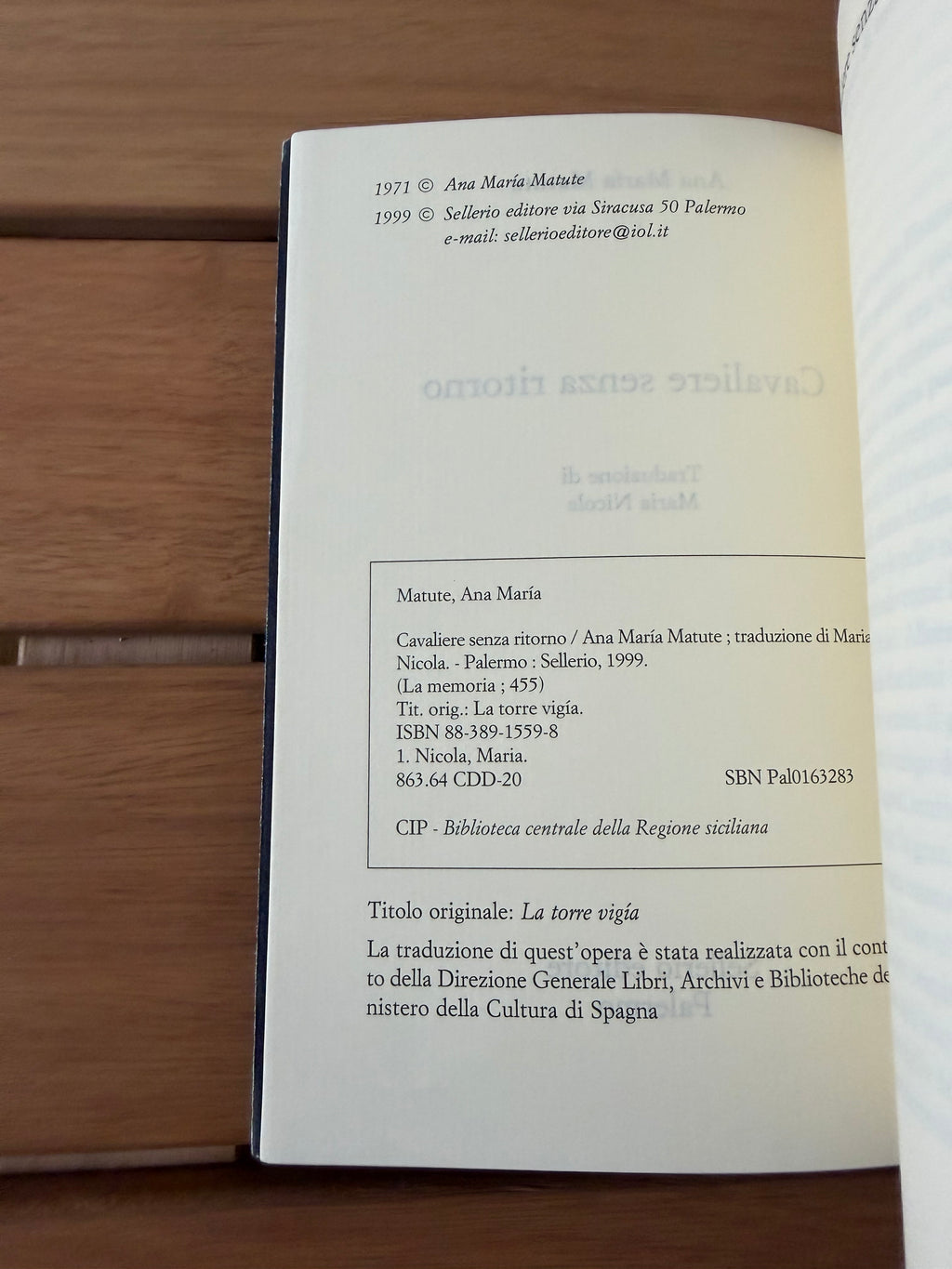 Cavaliere senza ritorno - Ana Maria Matute