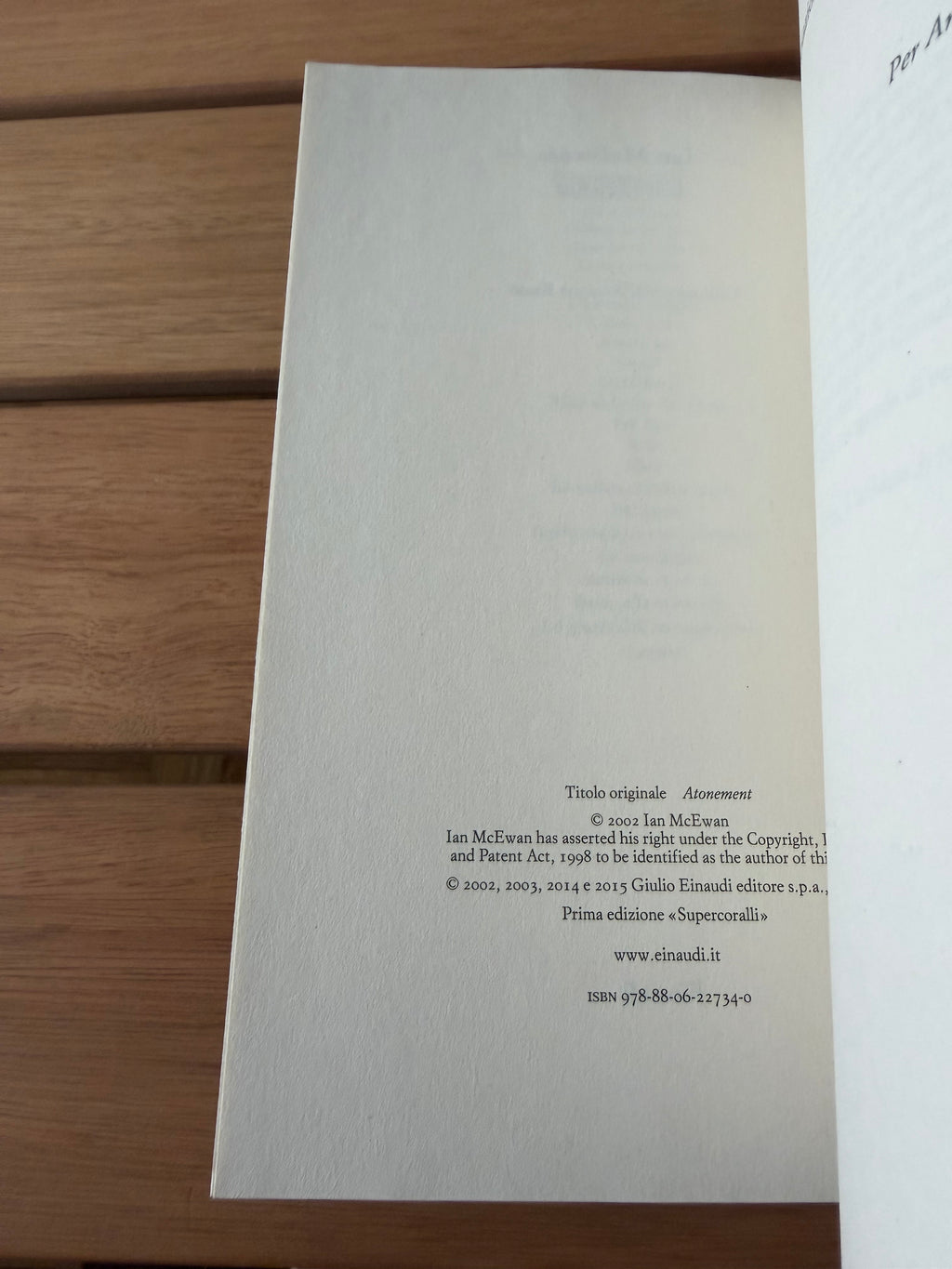Espiazione - Ian McEwan