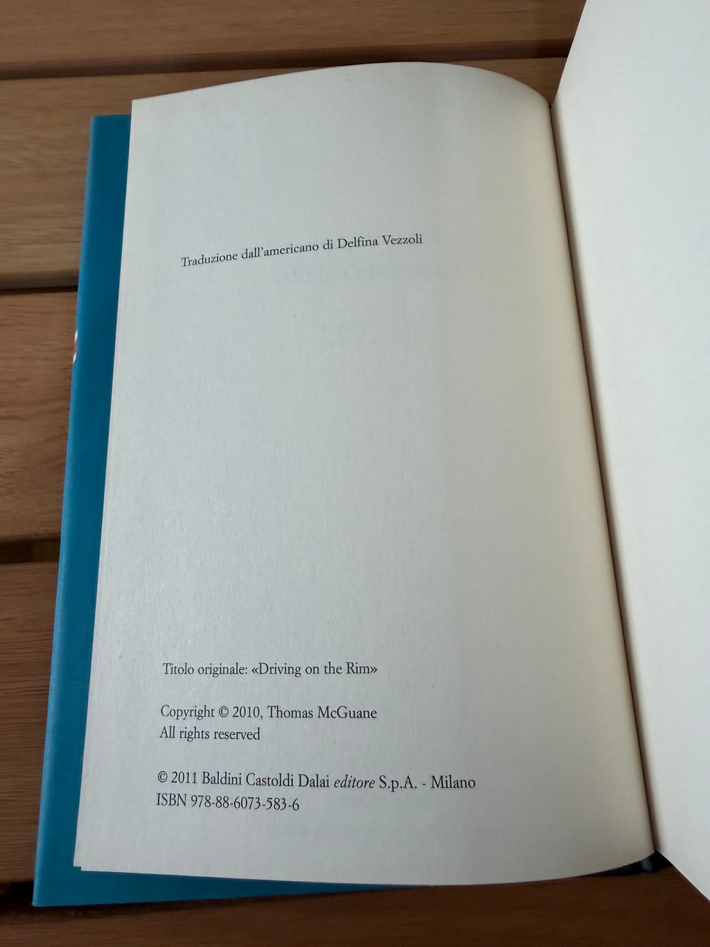 Correndo sul filo - Thomas McGuane