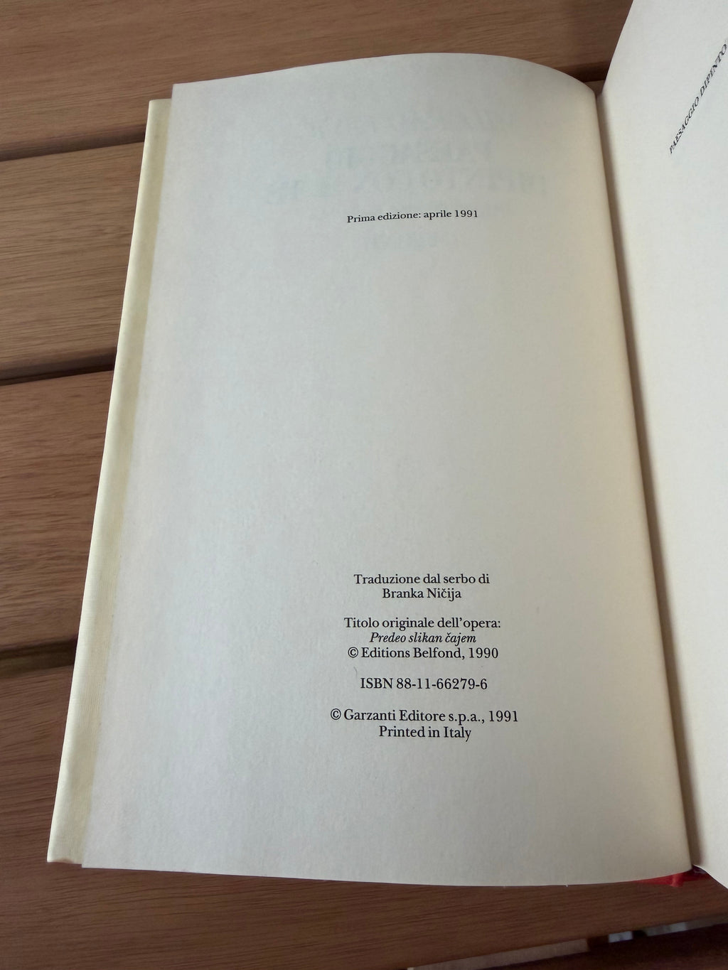 Paesaggio dipinto con il tè - Milorad Pavić