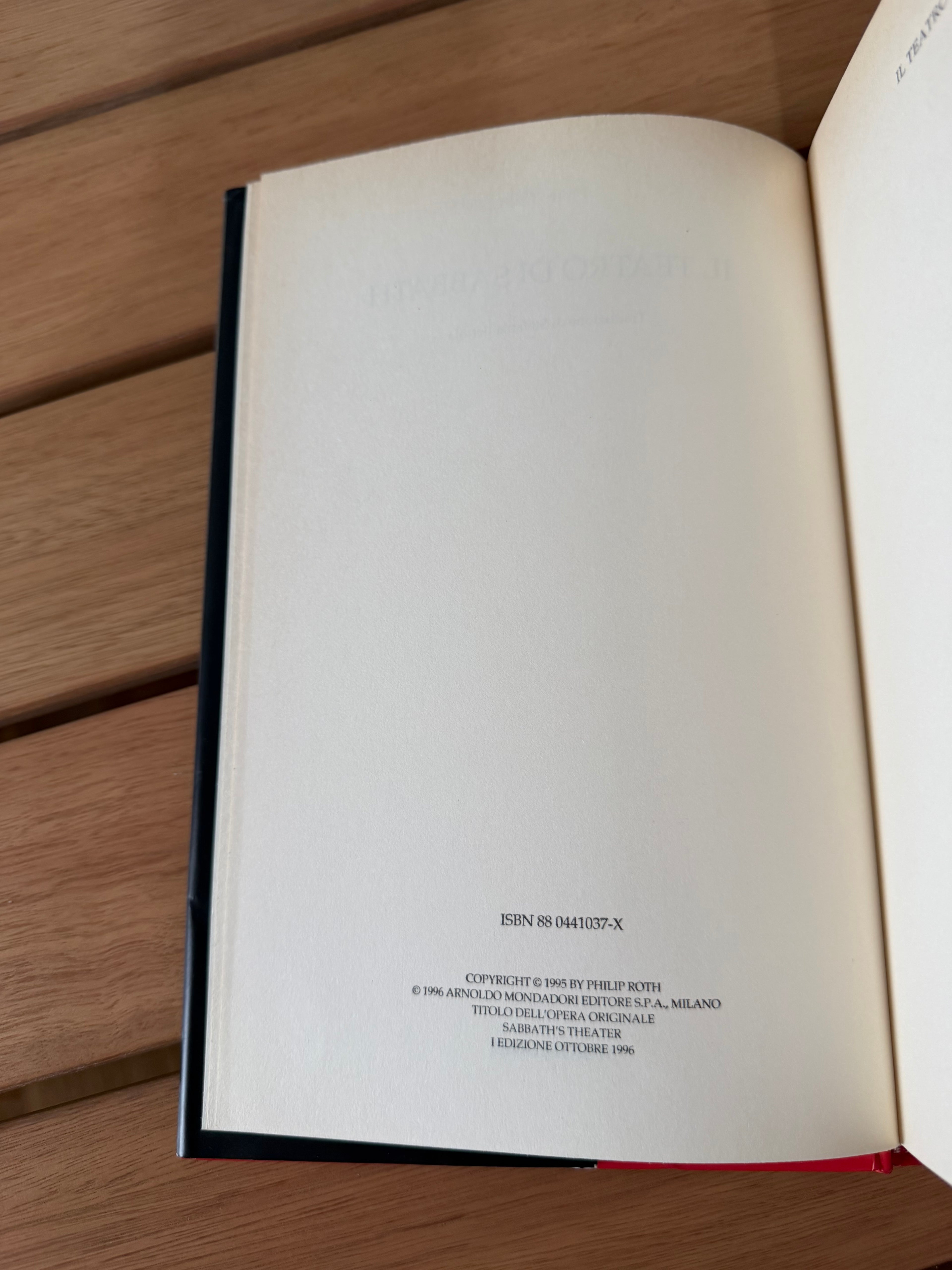 Il Teatro di Sabbath - Philip Roth