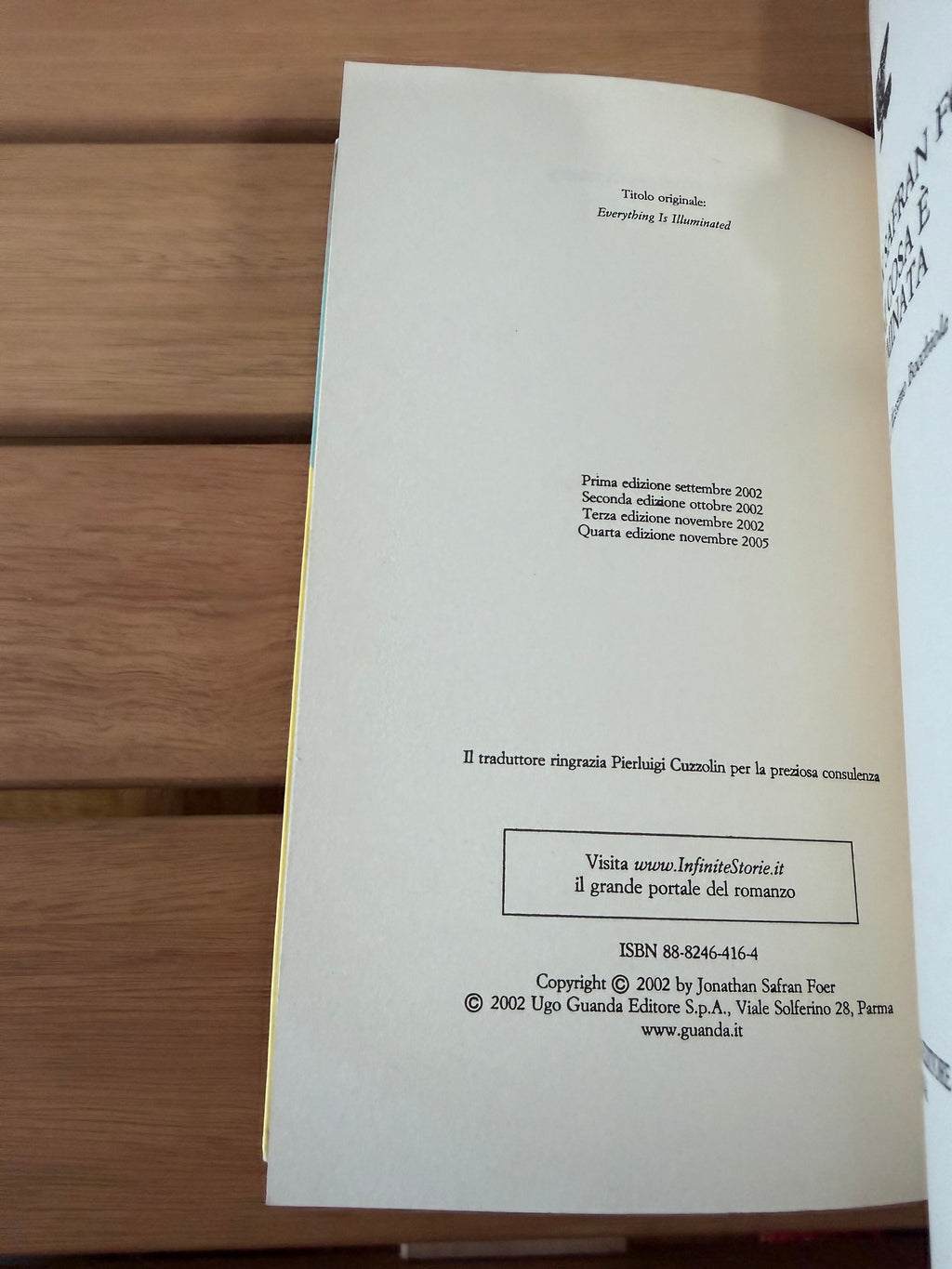 Ogni cosa è illuminata - Jonathan Safran Foer