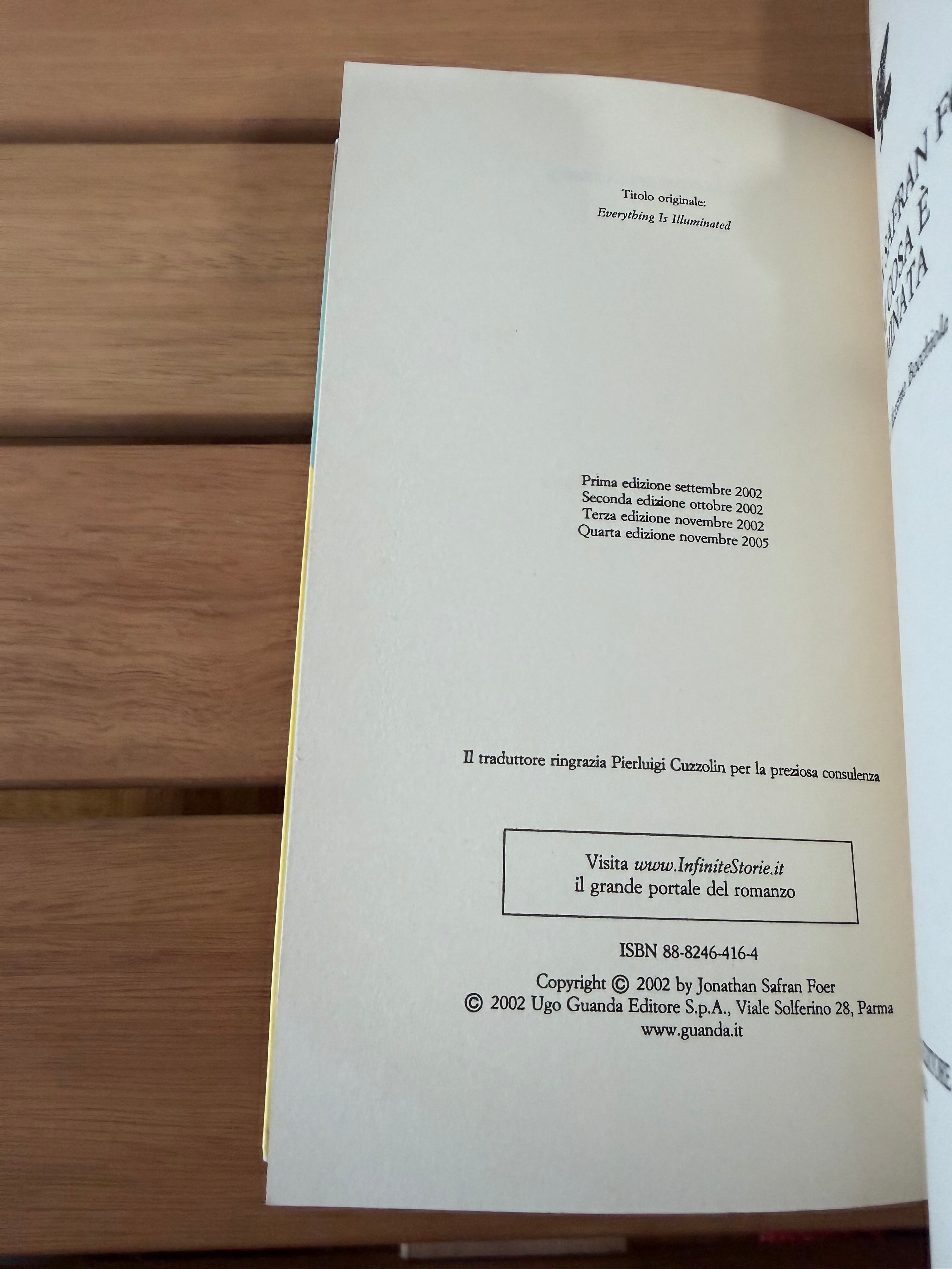 Ogni cosa è illuminata - Jonathan Safran Foer