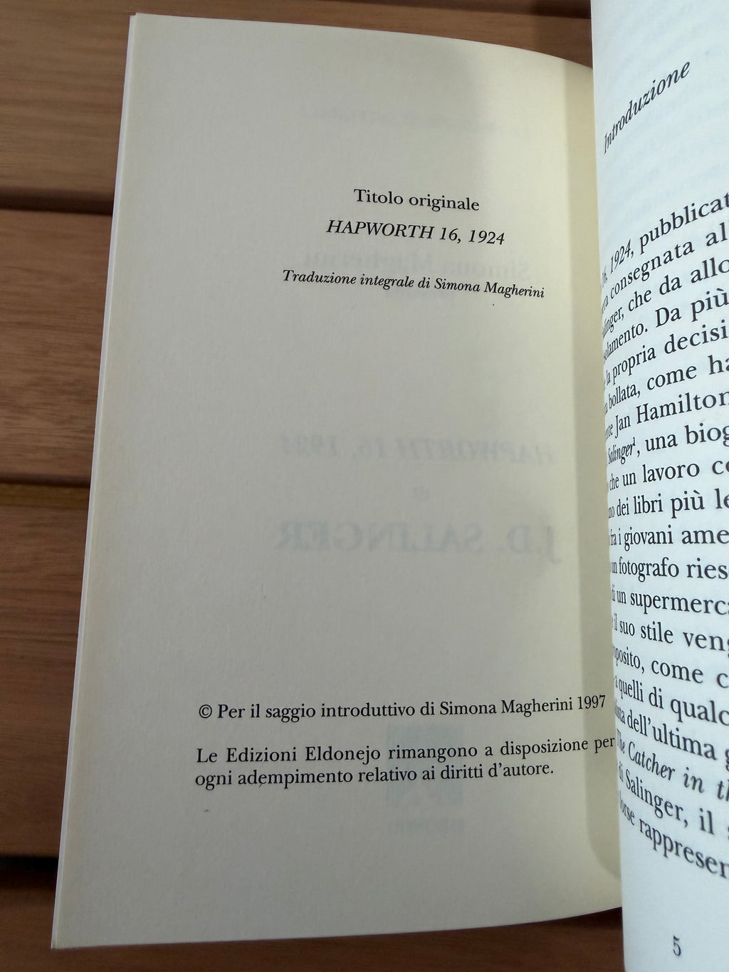 Hapworth 16, 1924 - J. D. Salinger