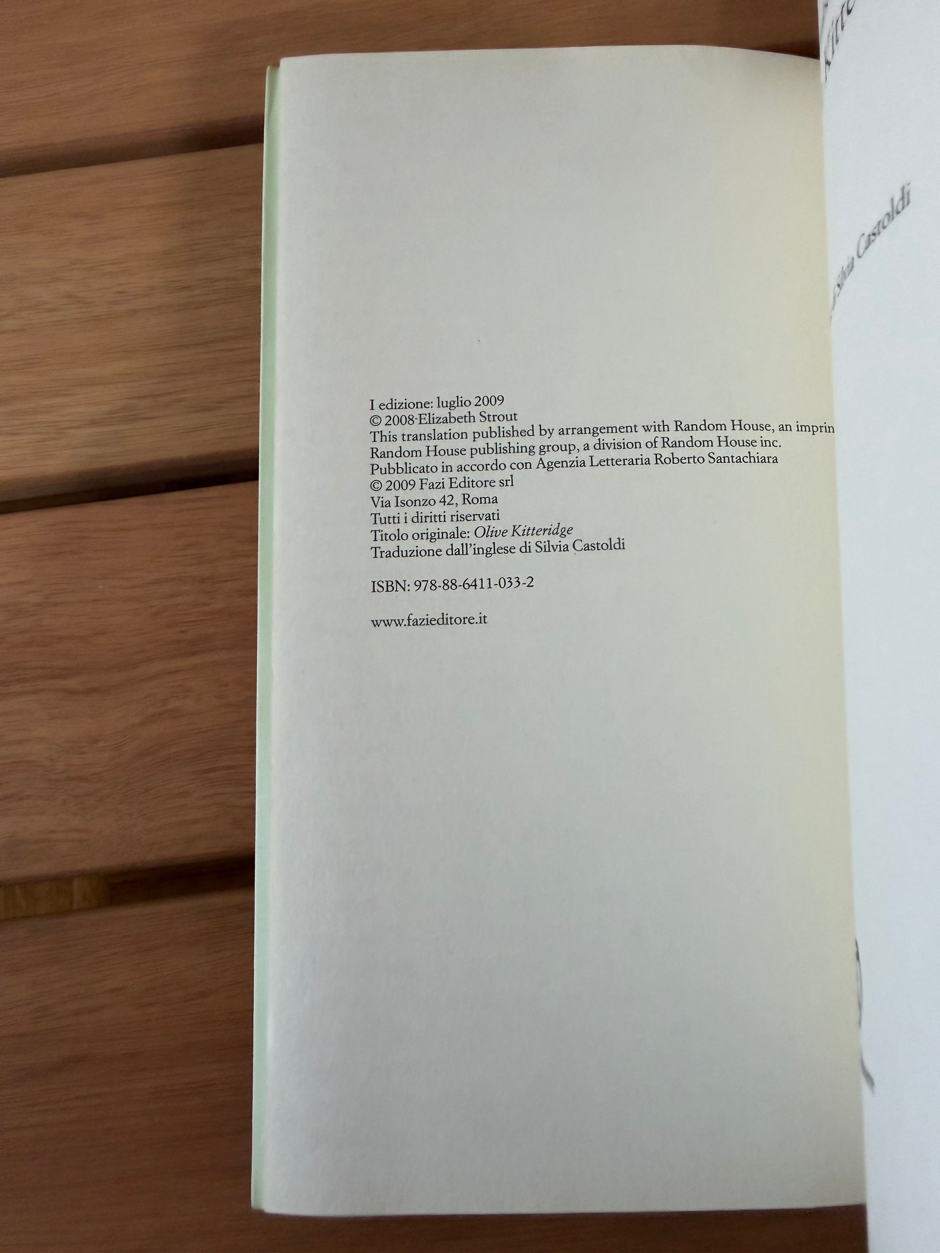 Olive Kitteridge - Elizabeth Strout