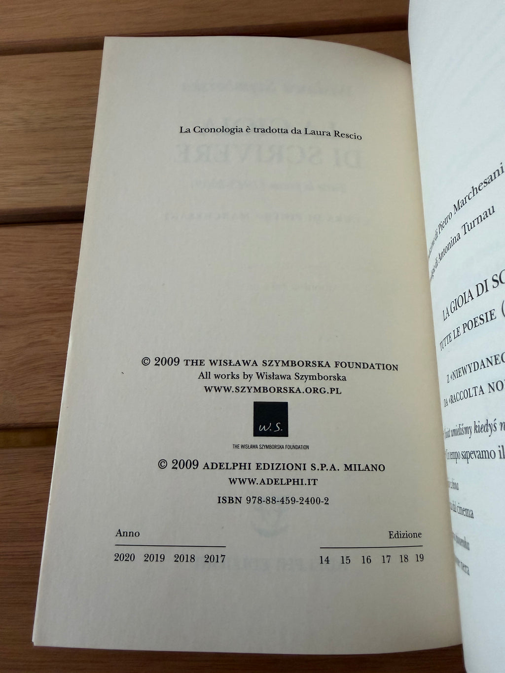 La gioia di scrivere - Tutte le poesie (1945-2009) - Wilsawa Szymborska