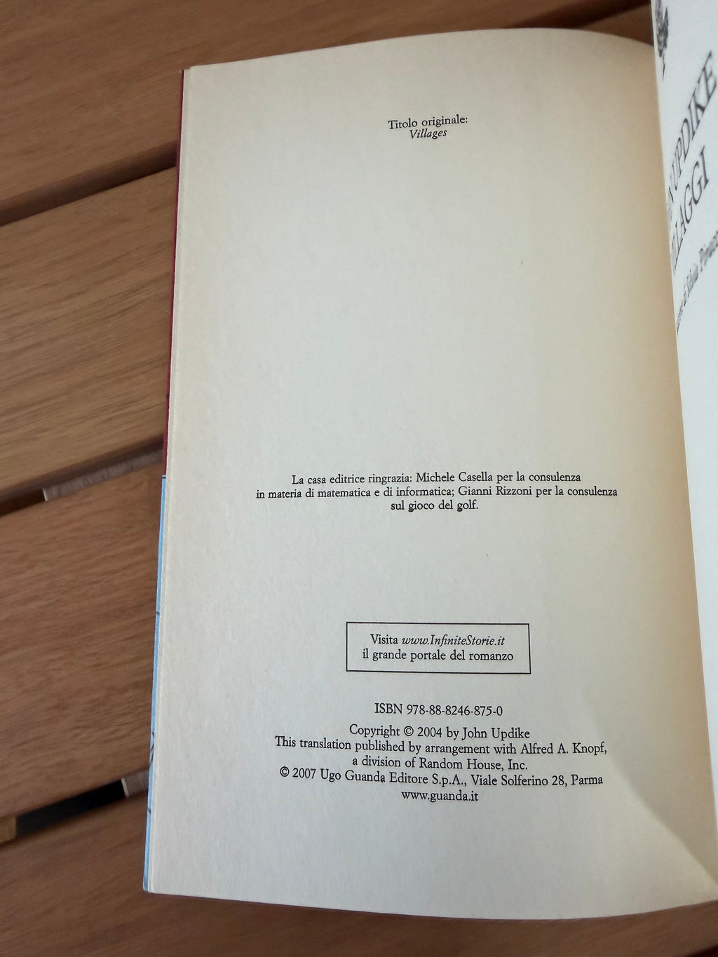 Villaggi - John Updike