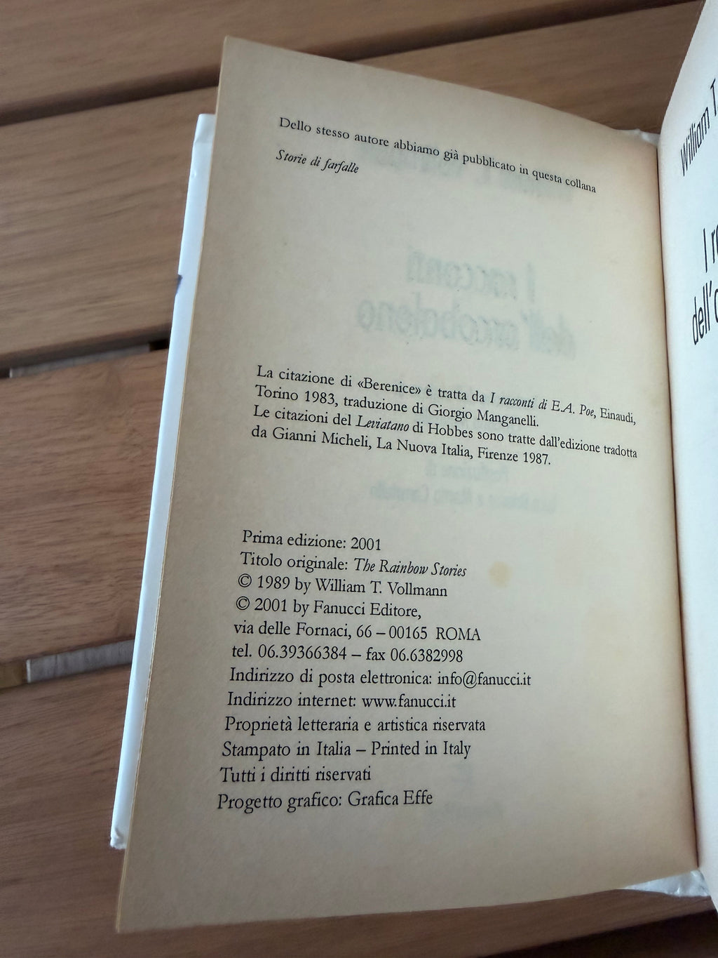 I racconti dell'arcobaleno - William T. Vollmann