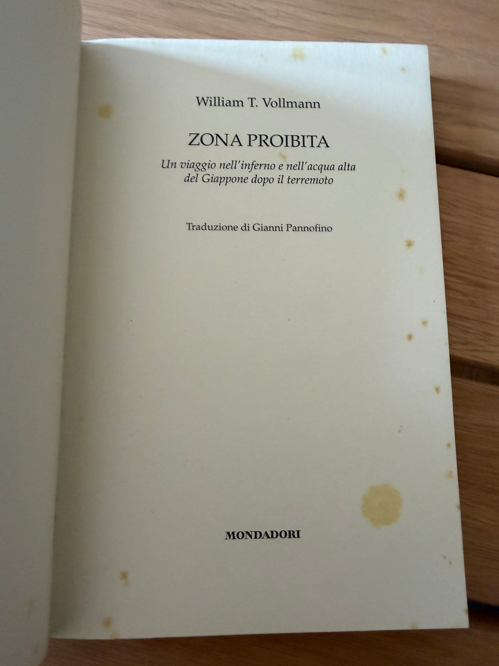 Zona proibita - William T. Vollmann