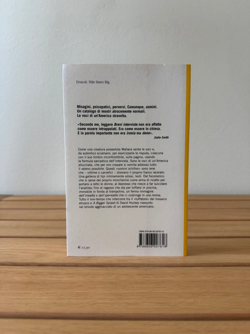 Brevi interviste con uomini schifosi - David Foster Wallace