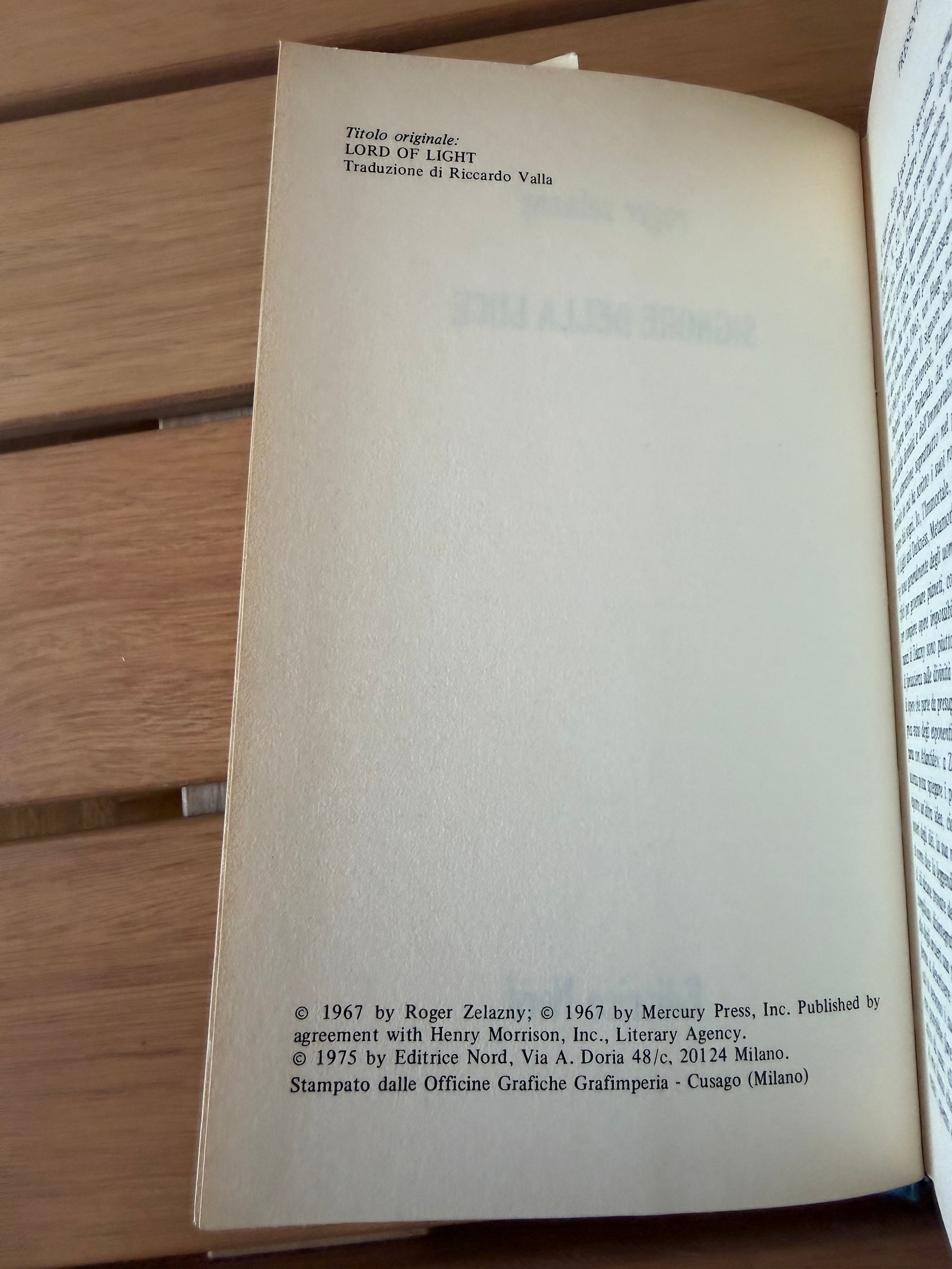 Signore della luce - Roger Zelazny