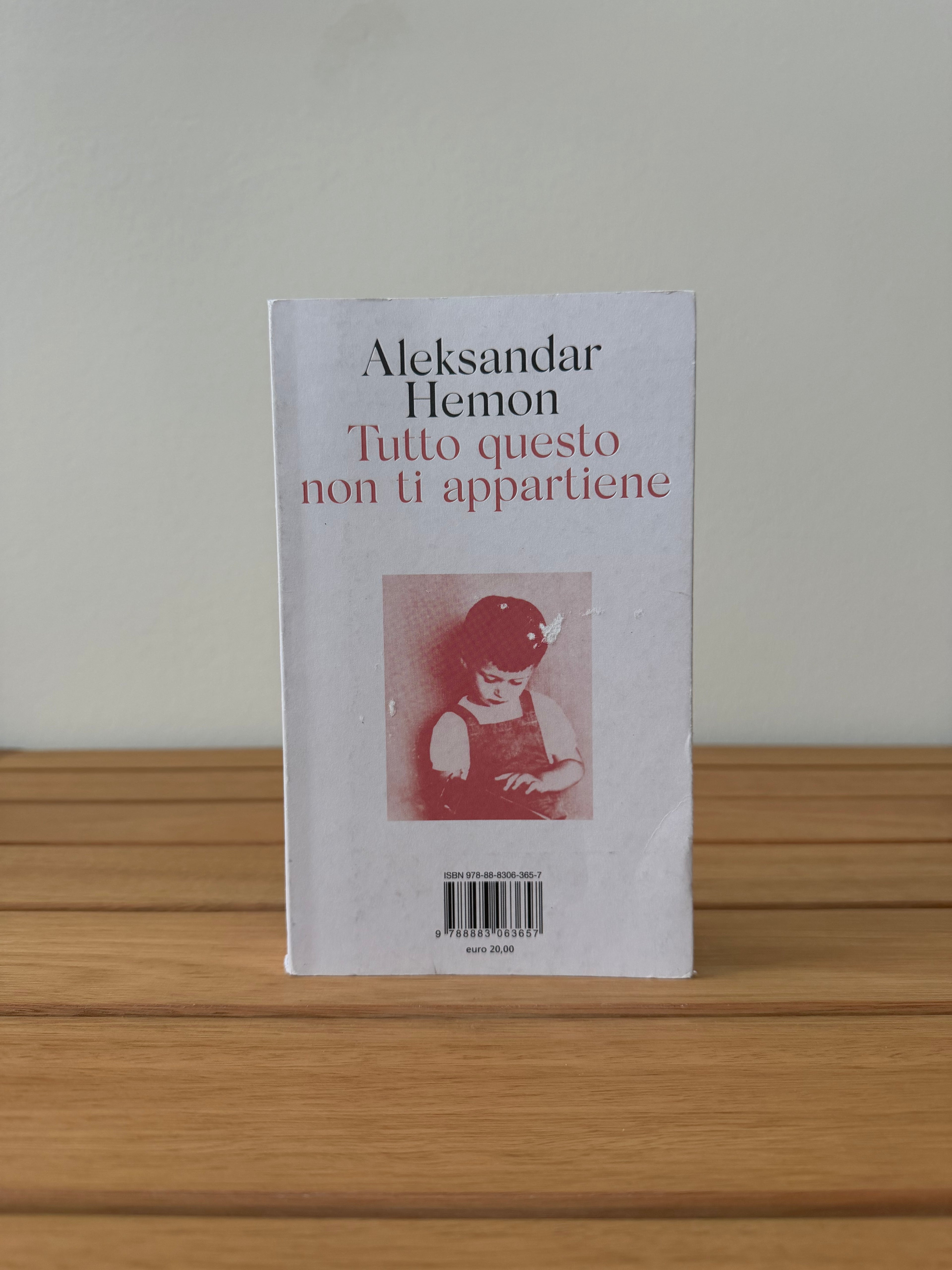 I miei genitori | Tutto questo non ti appartiene - Aleksandar Hemon