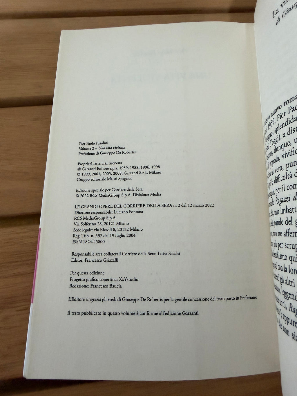 Una vita violenta - Pier Paolo Pasolini