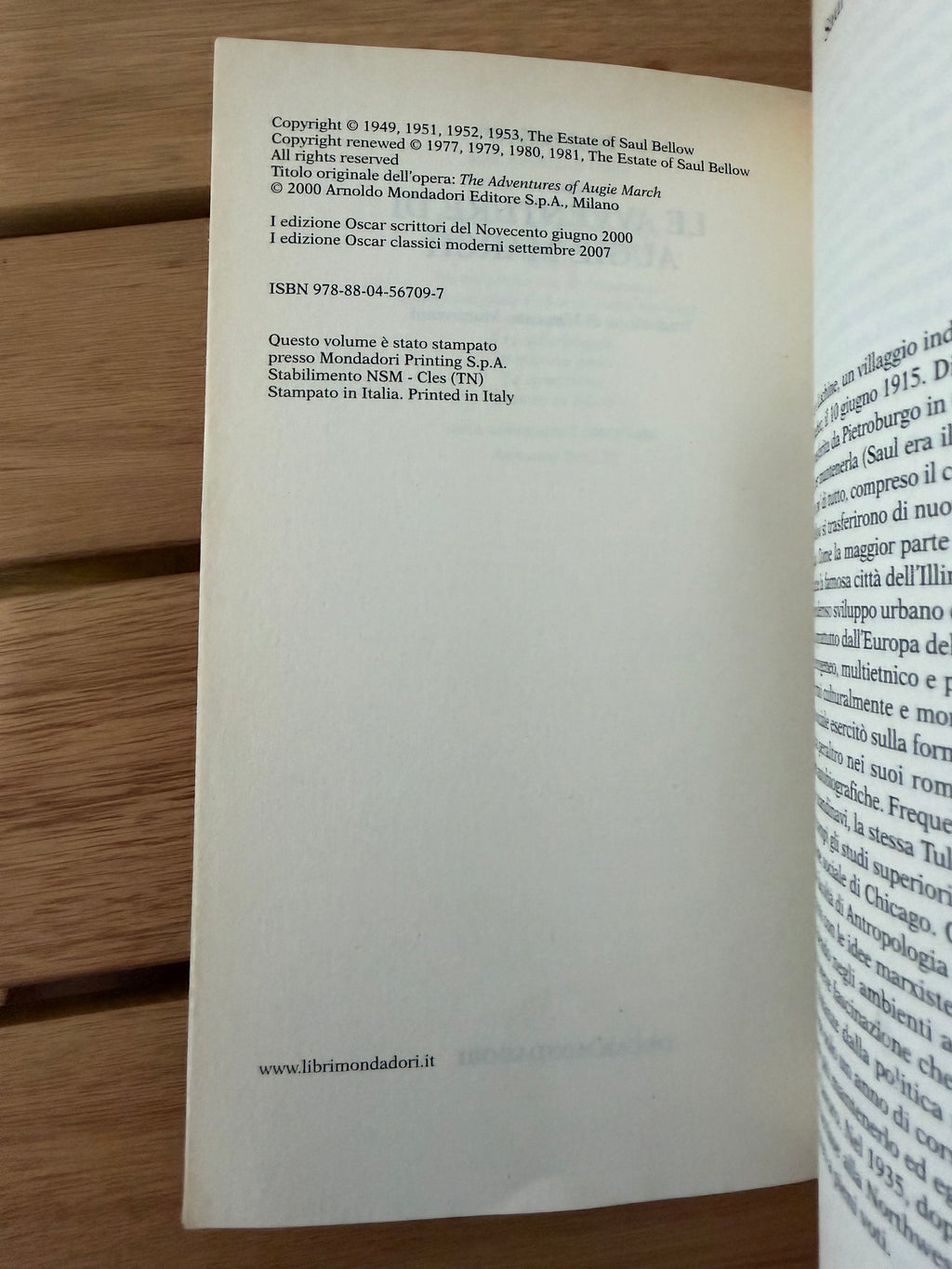 Le avventure di Augie March - Saul Bellow