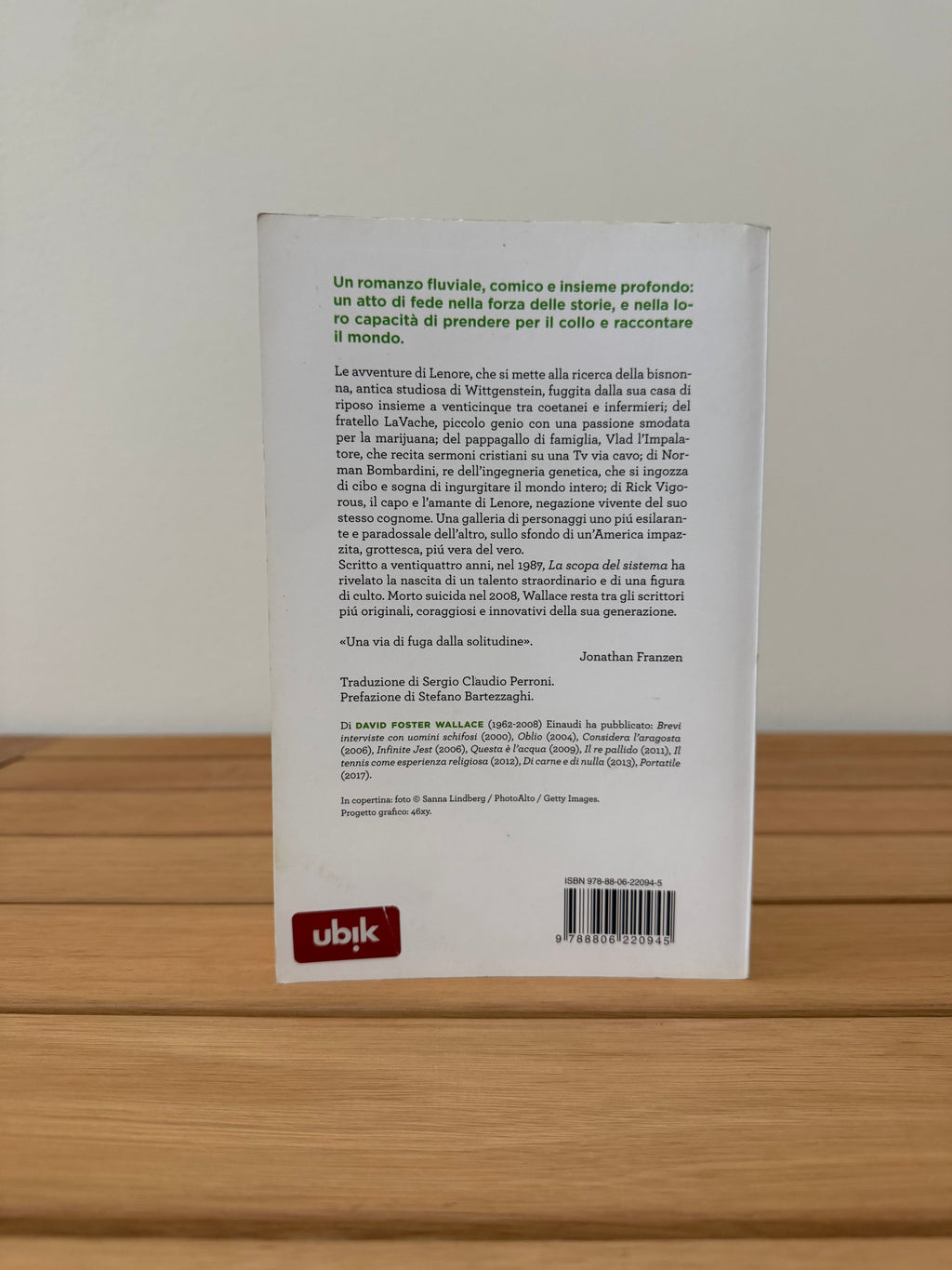 La scopa del sistema - David Foster Wallace